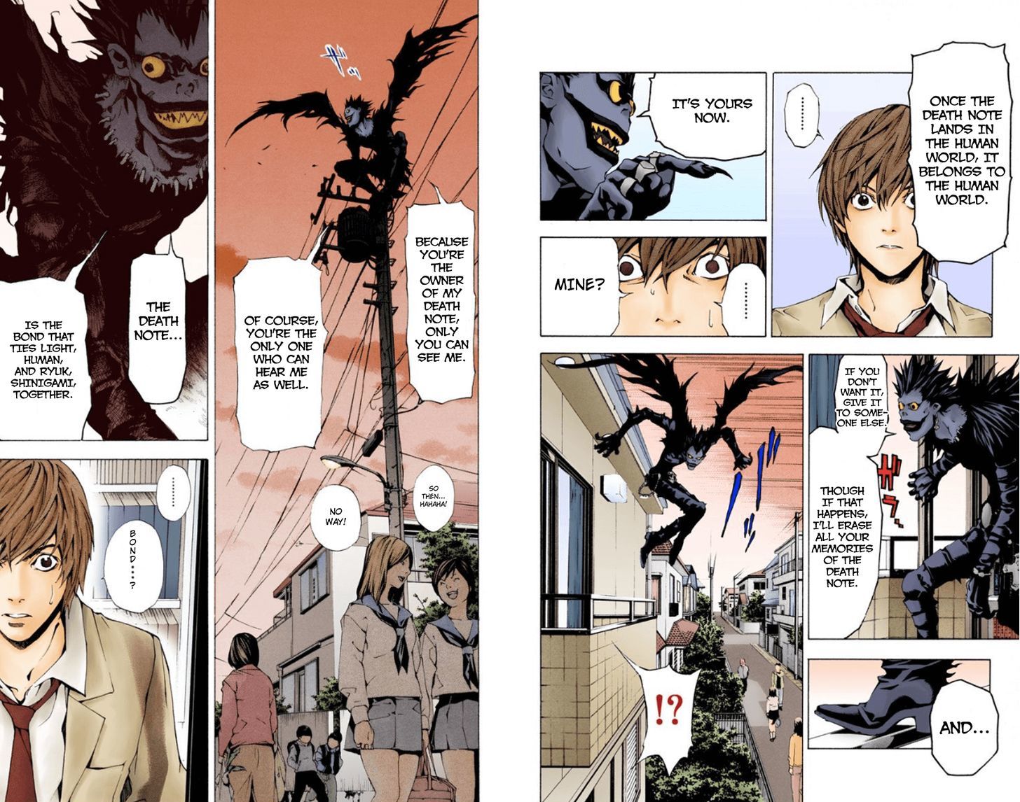 Death Note - Vol.1 Chapter 1.1 : Boredom (Official Color Scans)