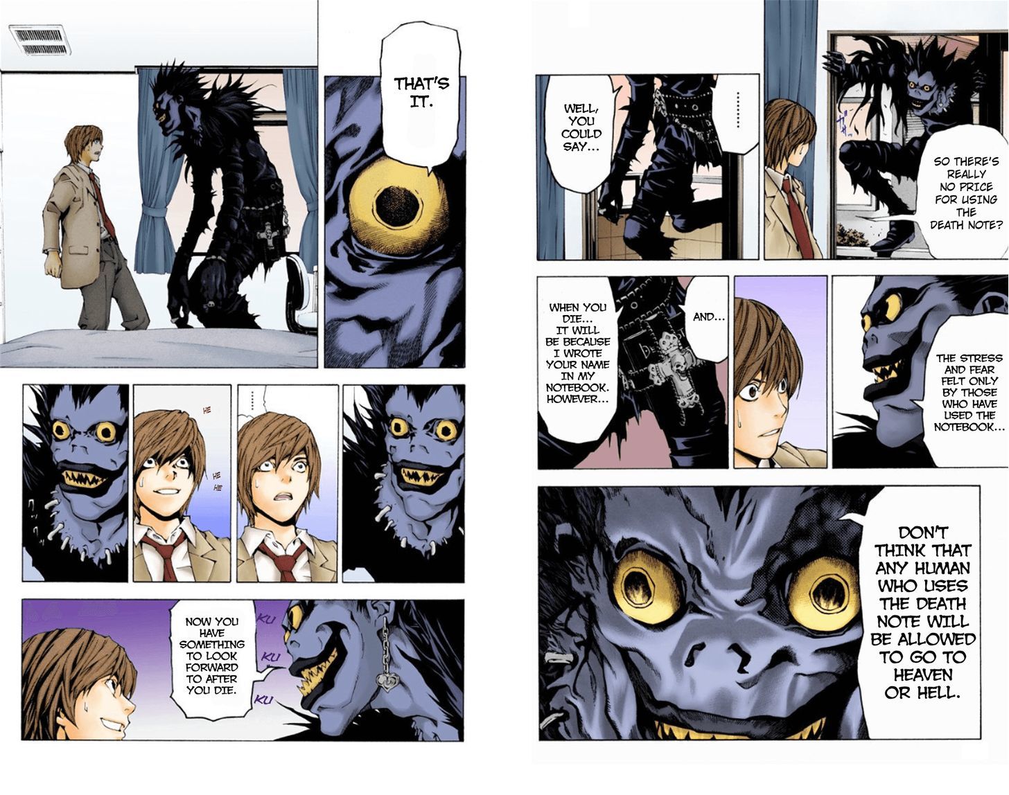 Death Note - Vol.1 Chapter 1.1 : Boredom (Official Color Scans)