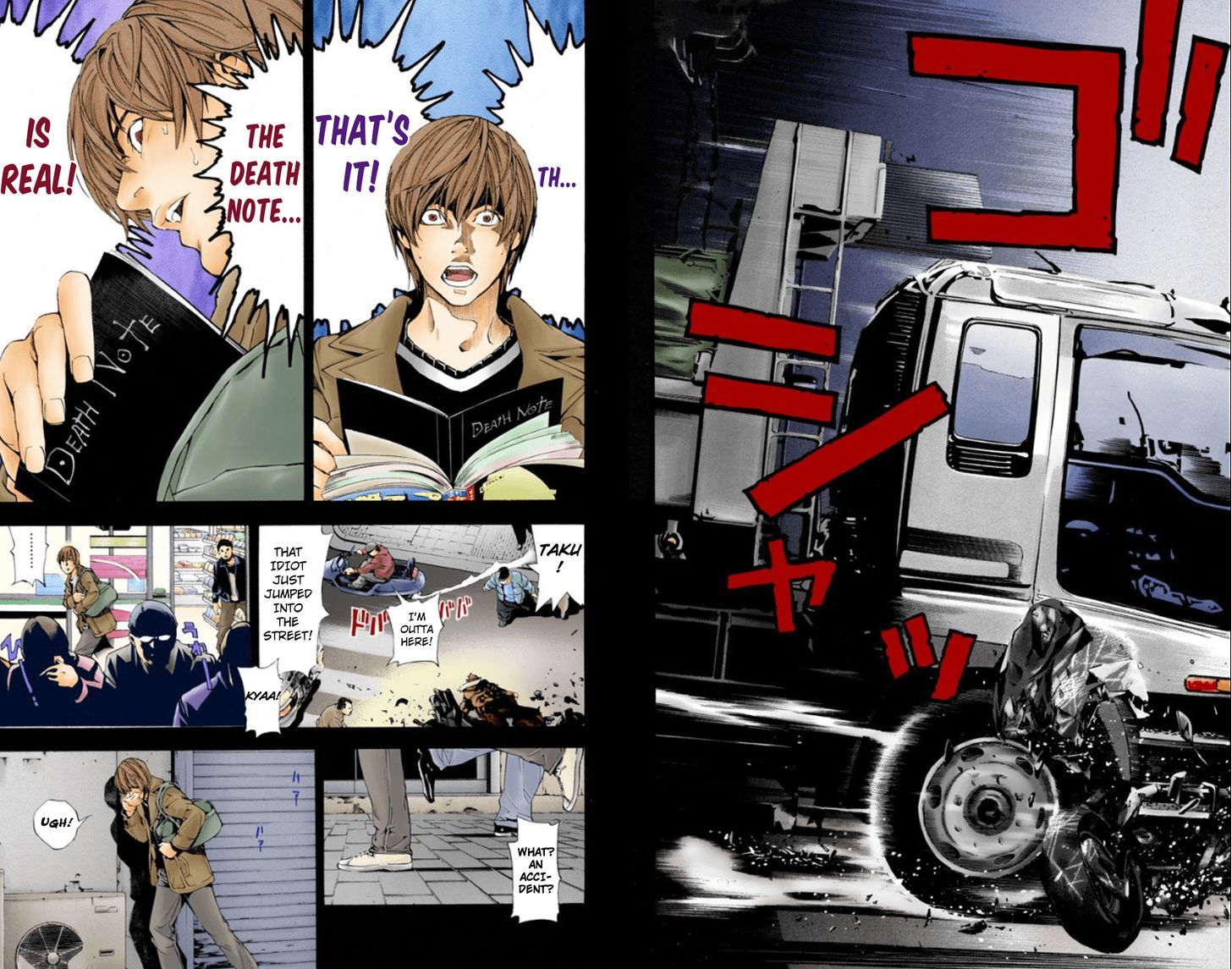 Death Note - Vol.1 Chapter 1.1 : Boredom (Official Color Scans)