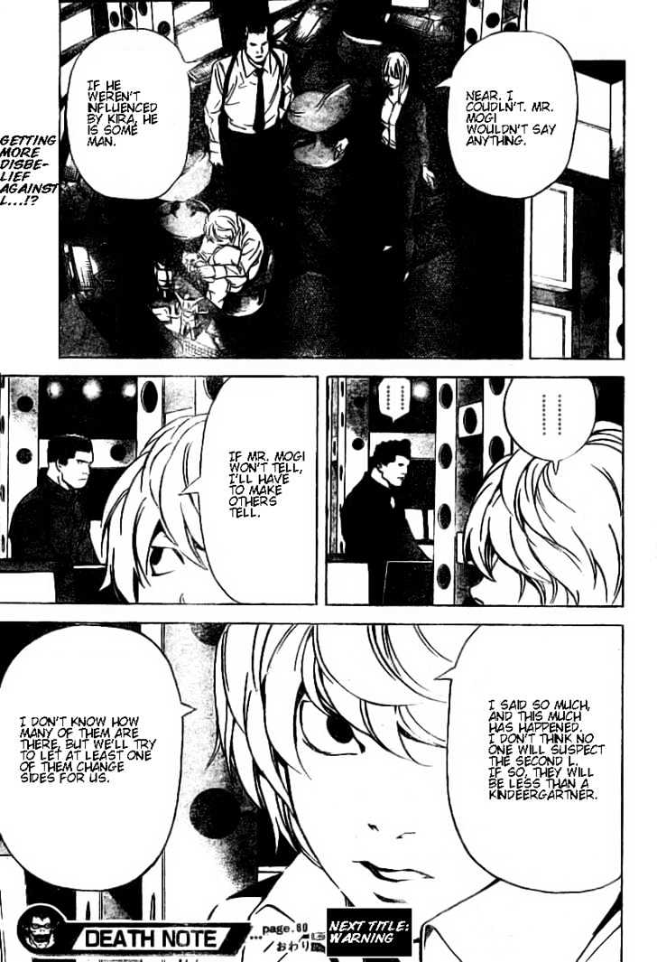 Death Note - Vol.10 Chapter 80