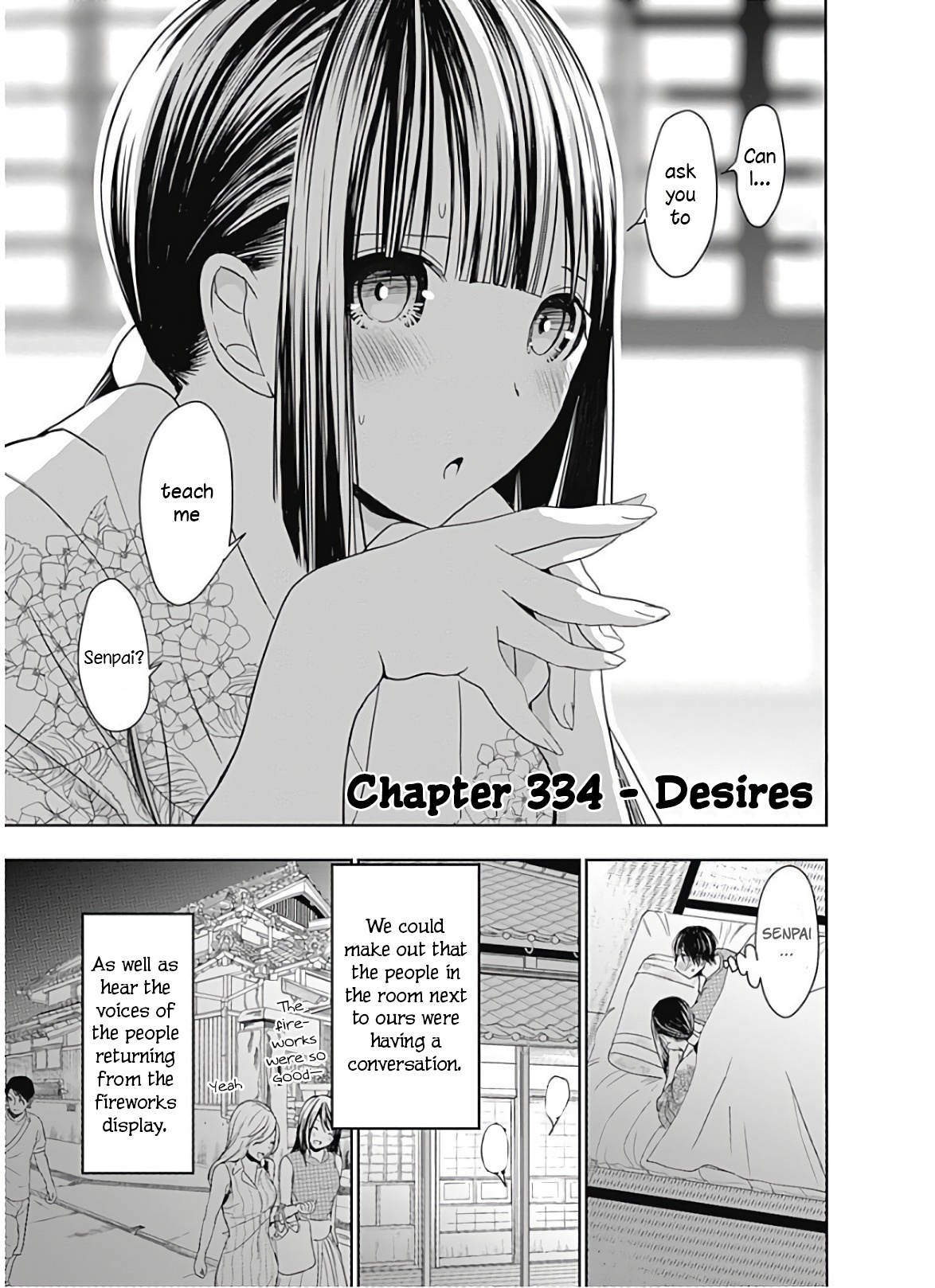 Minamoto-Kun Monogatari - Chapter 334: Desires