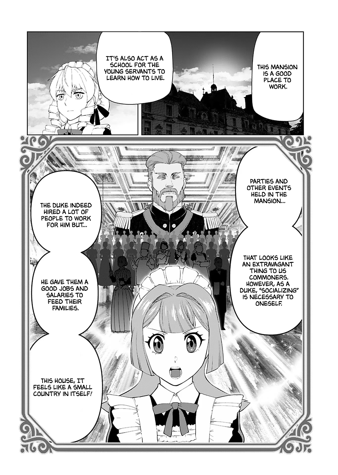 Akuyaku Reijou Tensei Oji-San - Chapter 17: Let's Work At The Duke House