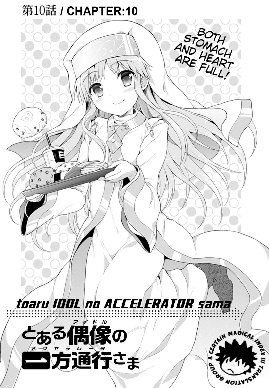 To Aru Idol No Accelerator-Sama~ - Chapter 10