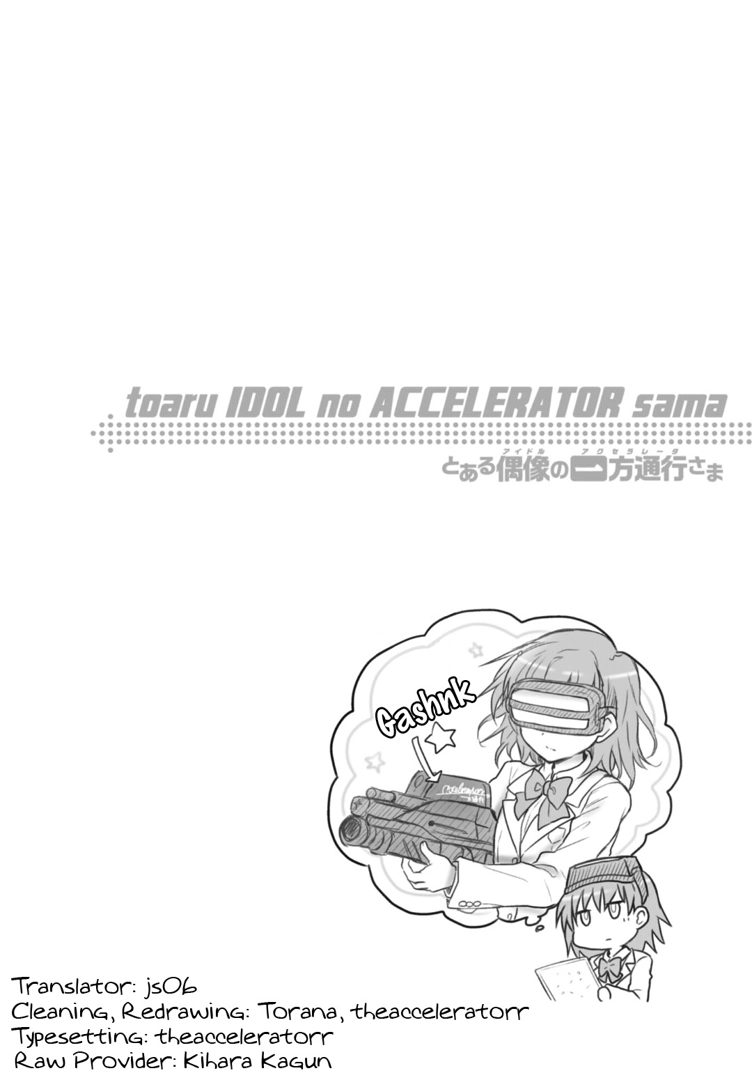 To Aru Idol No Accelerator-Sama~ - Chapter 18