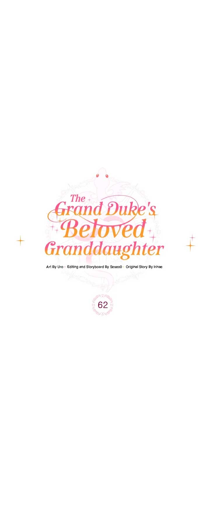 The Grand Duke’s Beloved Granddaughter - Chapter 62