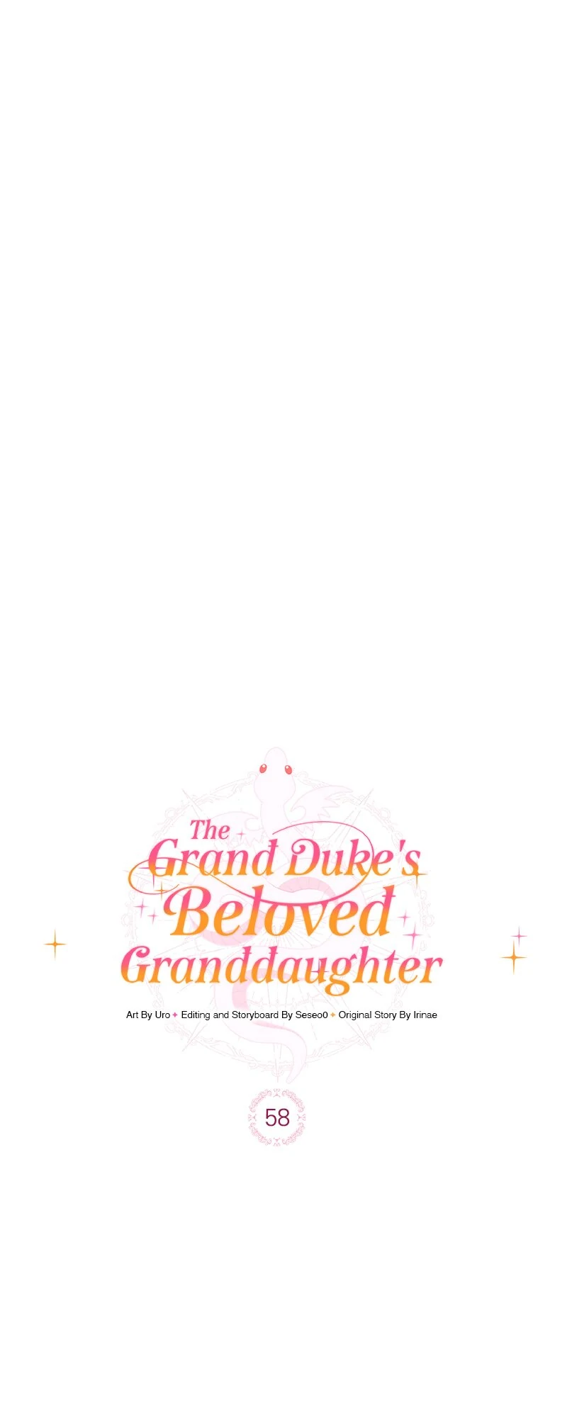 The Grand Duke’s Beloved Granddaughter - Chapter 58