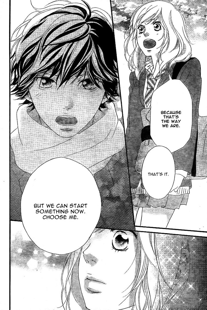 Ao Haru Ride - Chapter 44