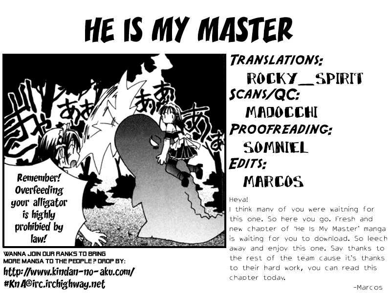 He Is My Master - Vol.3 Chapter 11 : Above My Head, The Star Of Death S Omen!!