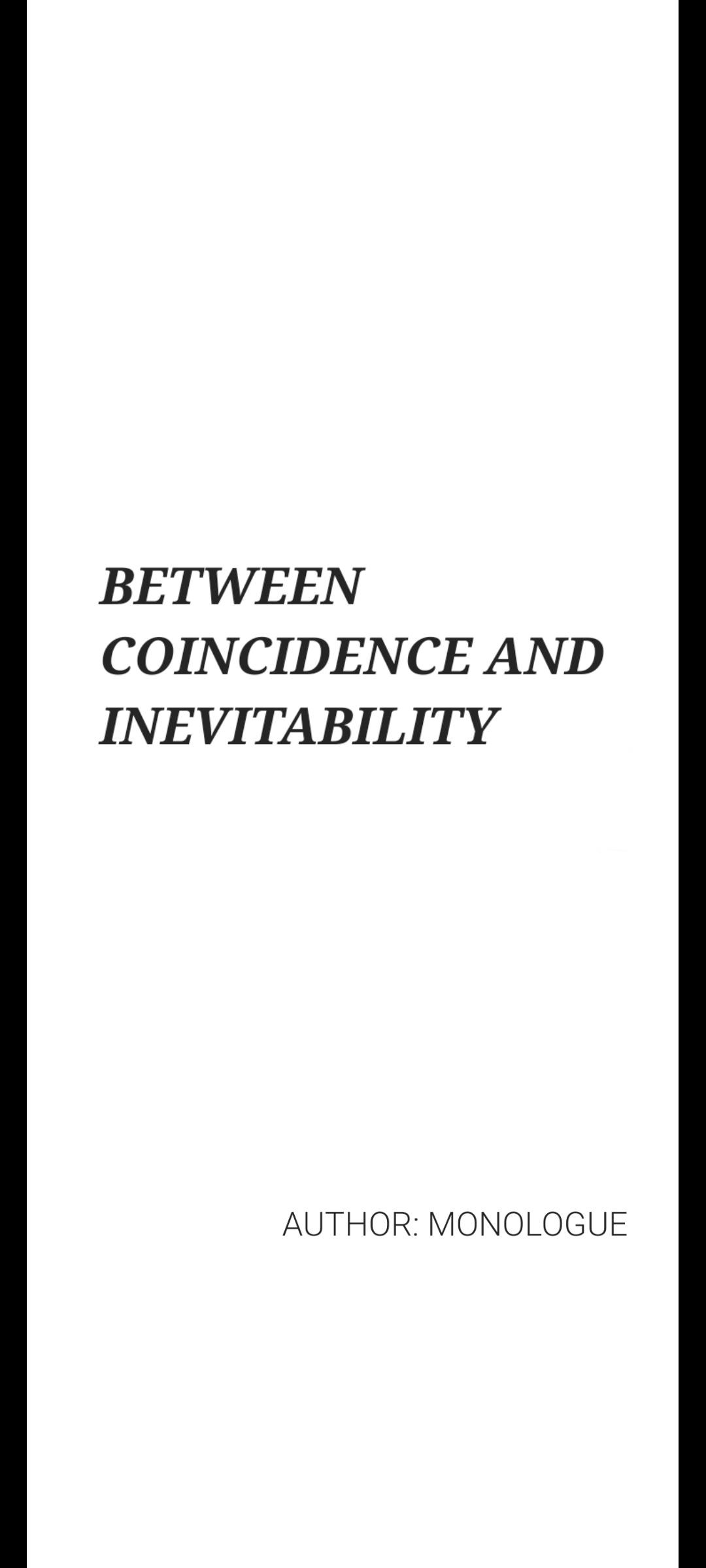 Between Coincidence And Inevitability - Chapter 5