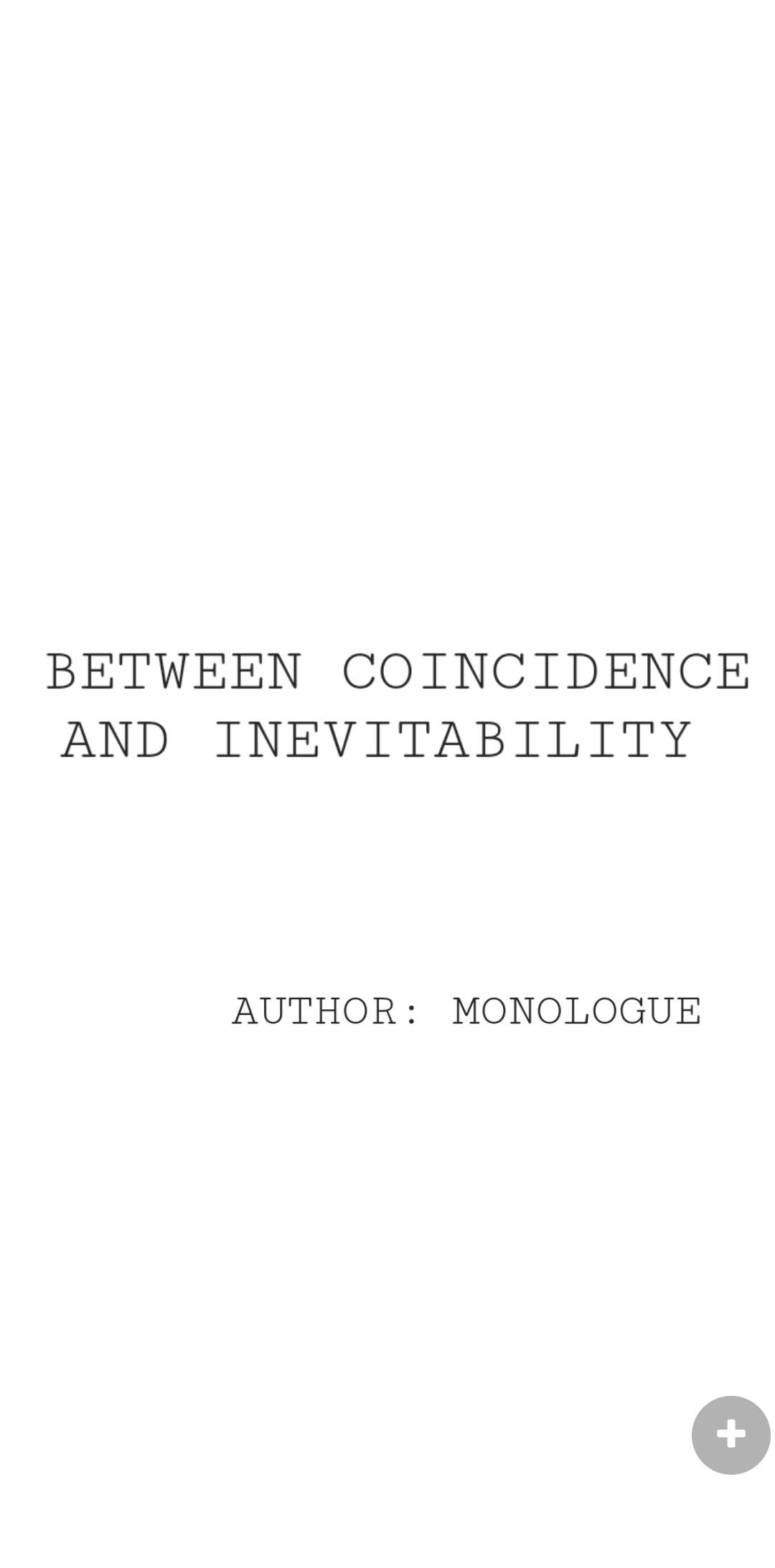 Between Coincidence And Inevitability - Chapter 13