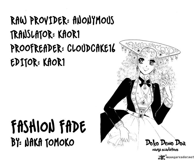 Fashion Fade - Chapter 9 : Vol2 Ch1