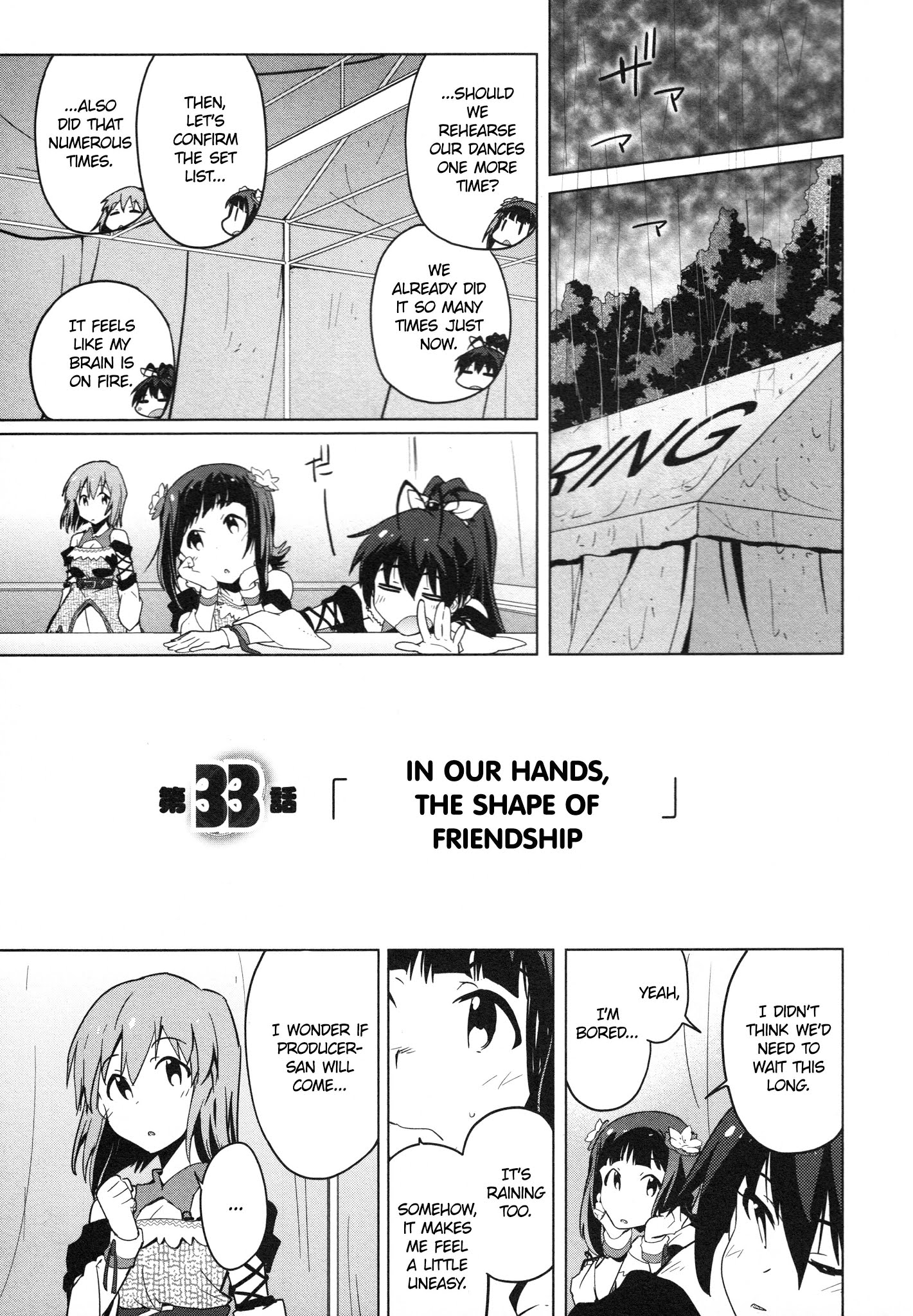 The Idolm@Ster 2: The World Is All One!! - Chapter 33: In Our Hands, The Shape Of Friendship