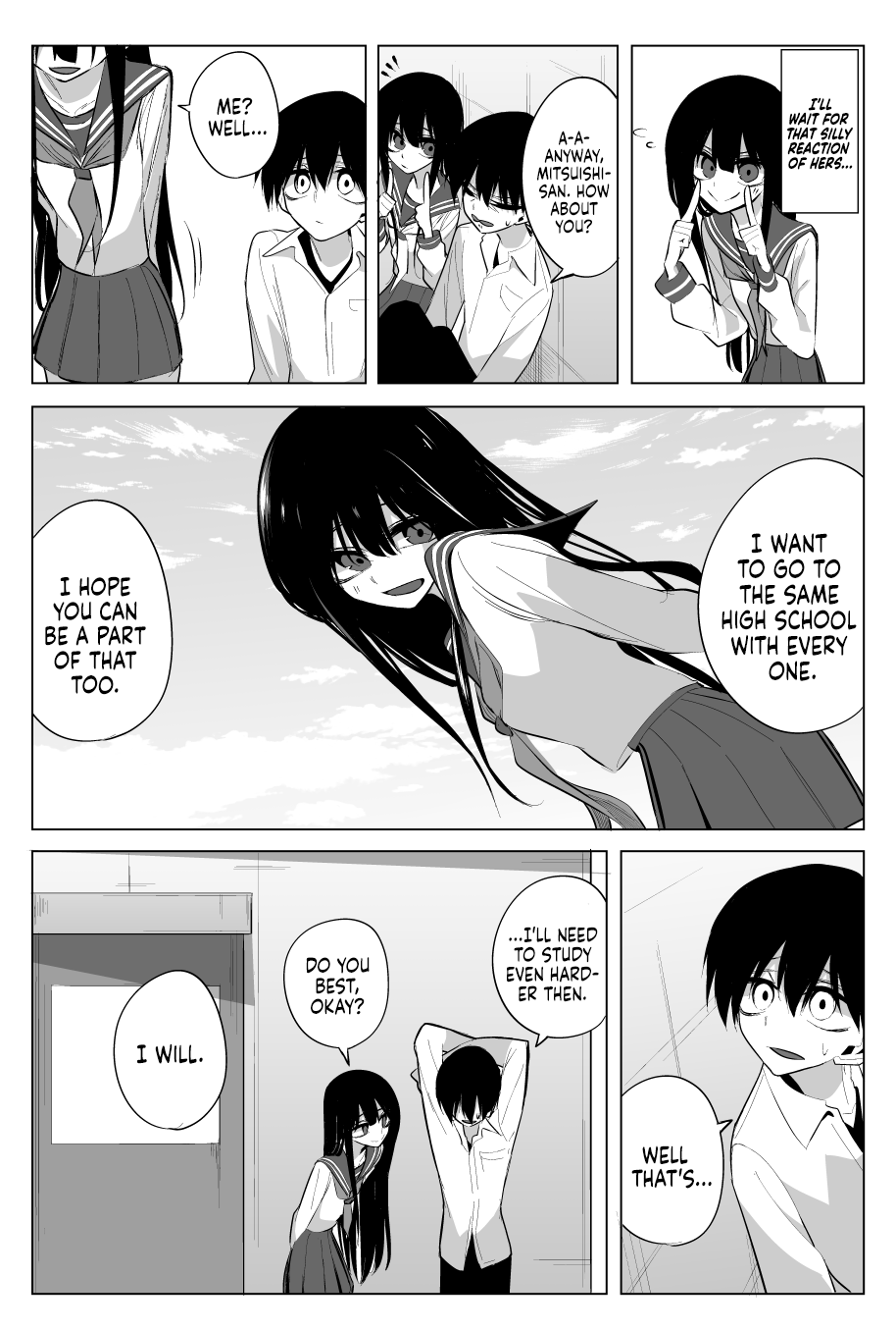 Mitsuishi-San - Chapter 17: Future Dreams And That Girl From Another Class