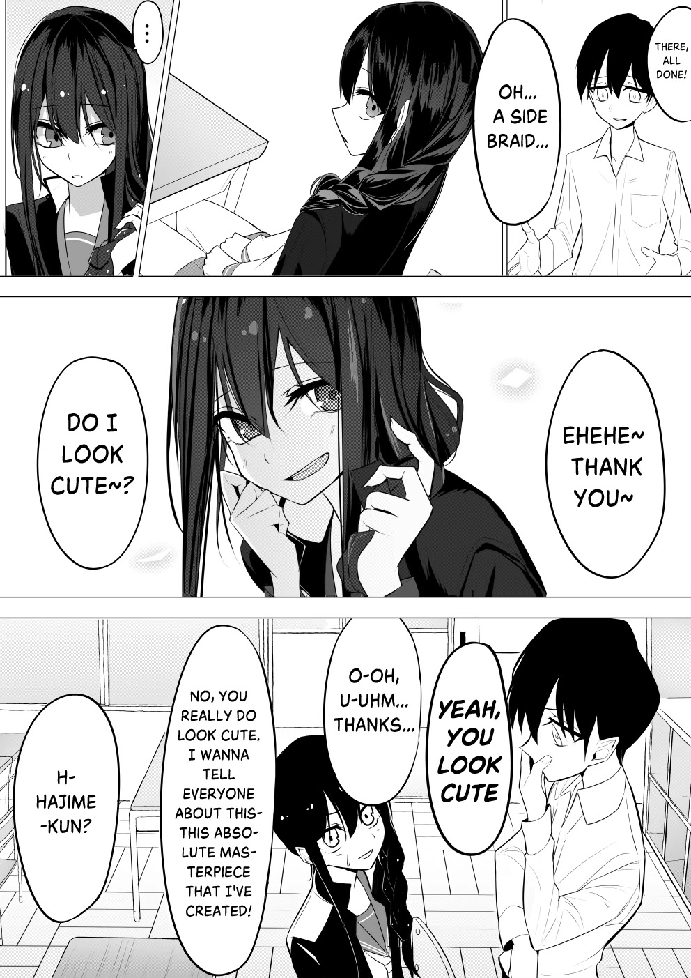 Mitsuishi-San - Chapter 7: Braiding The Hair Of My Classmate