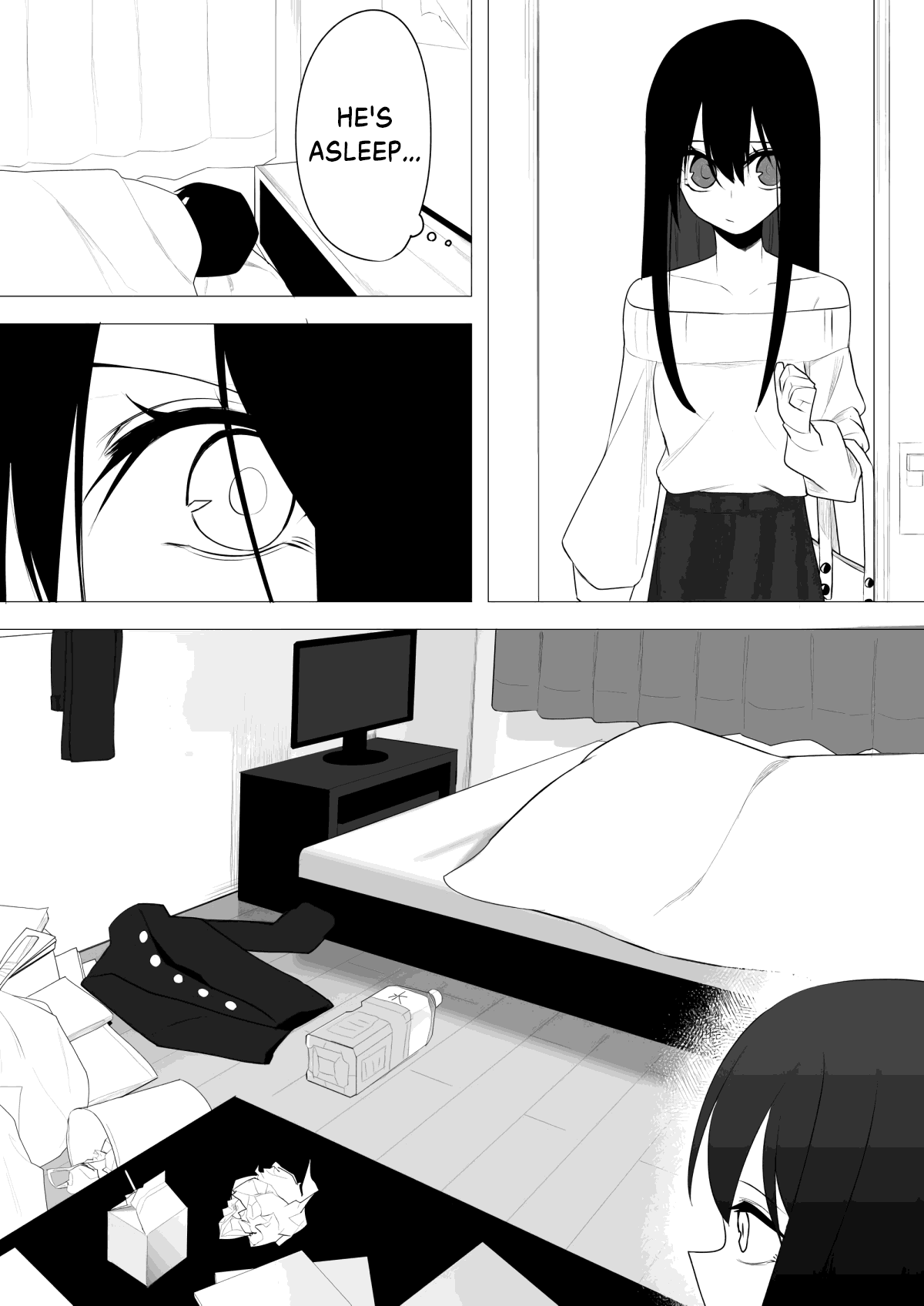 Mitsuishi-San - Chapter 9: Waking Up To A Girl In My Room