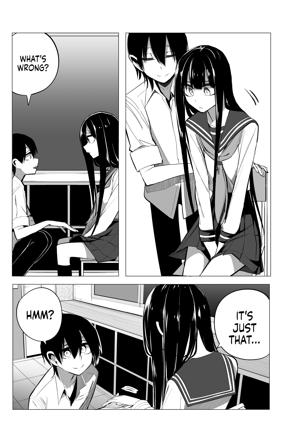 Mitsuishi-San - Chapter 18: Talking To That Girl You Like From Another Class Is Fun