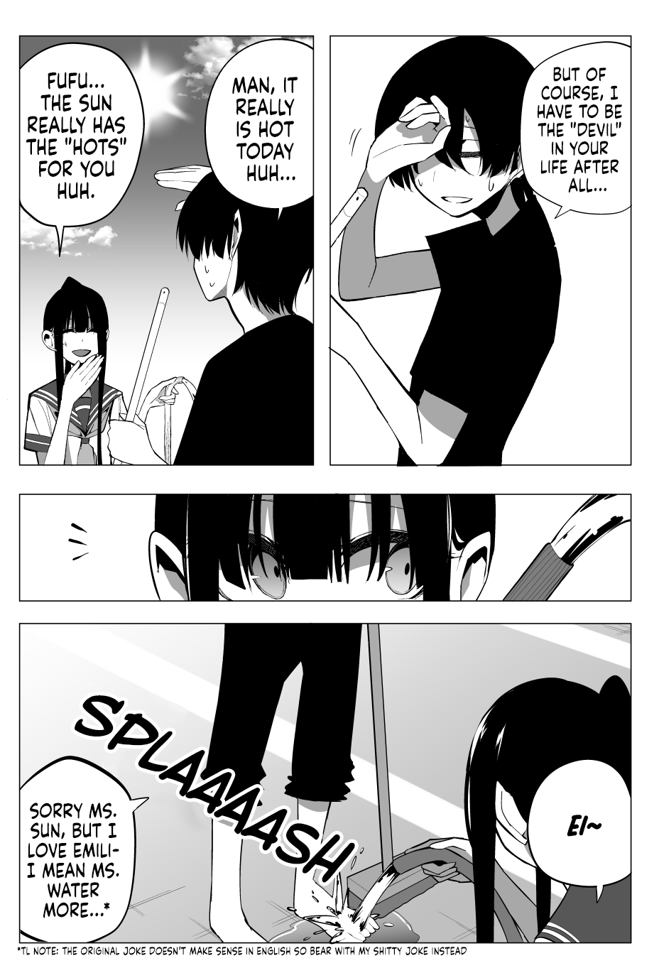 Mitsuishi-San - Chapter 20: The Av-Esque Girl From Another Class Is Helping Me Clean The Pool