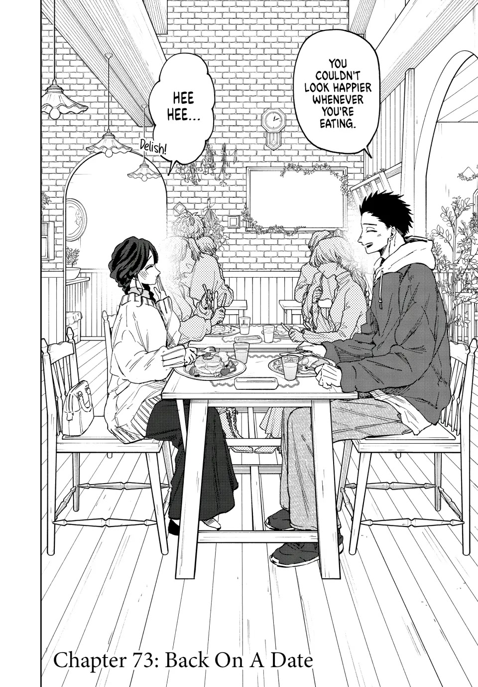 Kaoru Hana Wa Rin To Saku - Chapter 73: Back On A Date