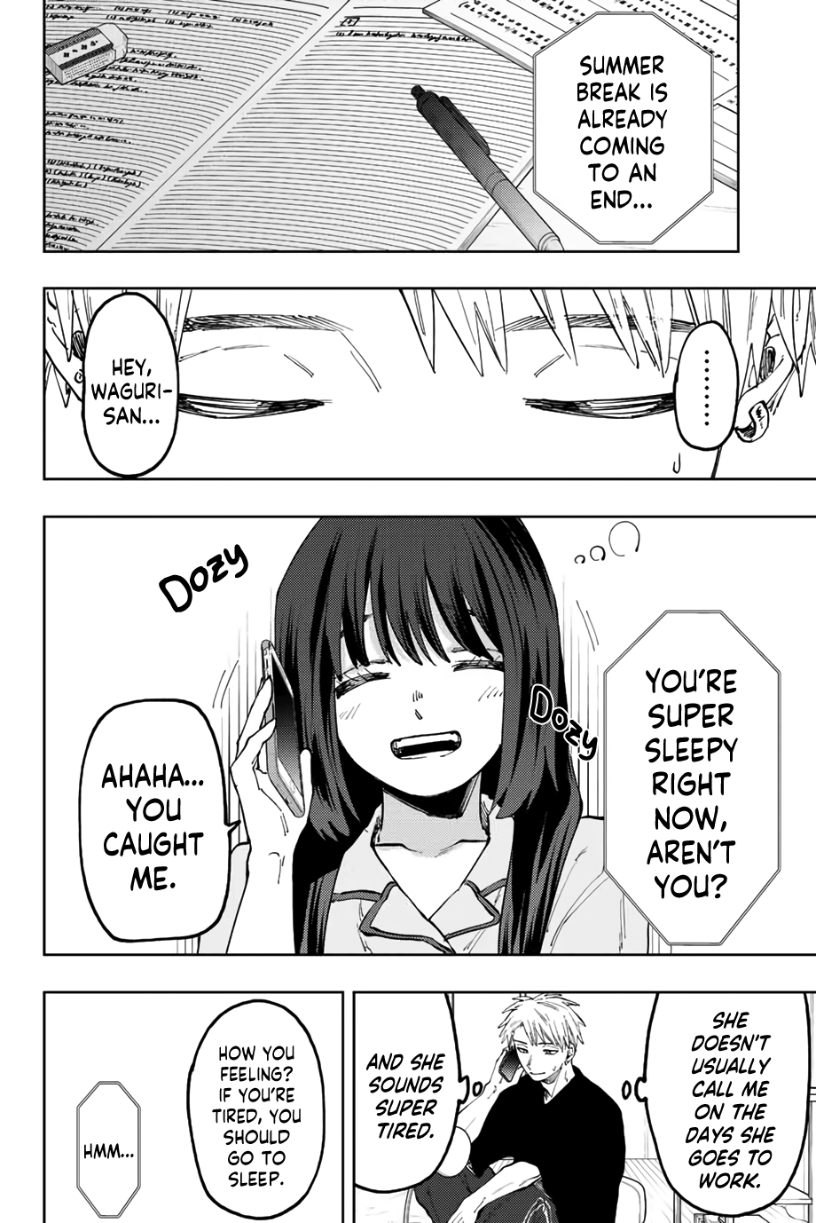 Kaoru Hana Wa Rin To Saku - Chapter 52: Waguri-San’S Part Time Job