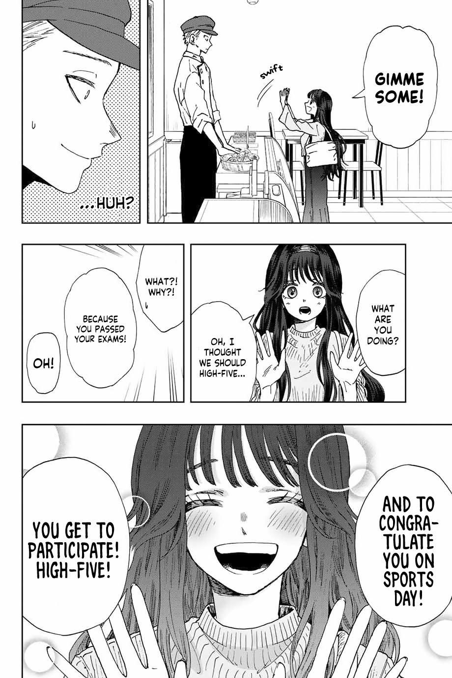 Kaoru Hana Wa Rin To Saku - Vol.2 Chapter 9: Because Of Waguri-San