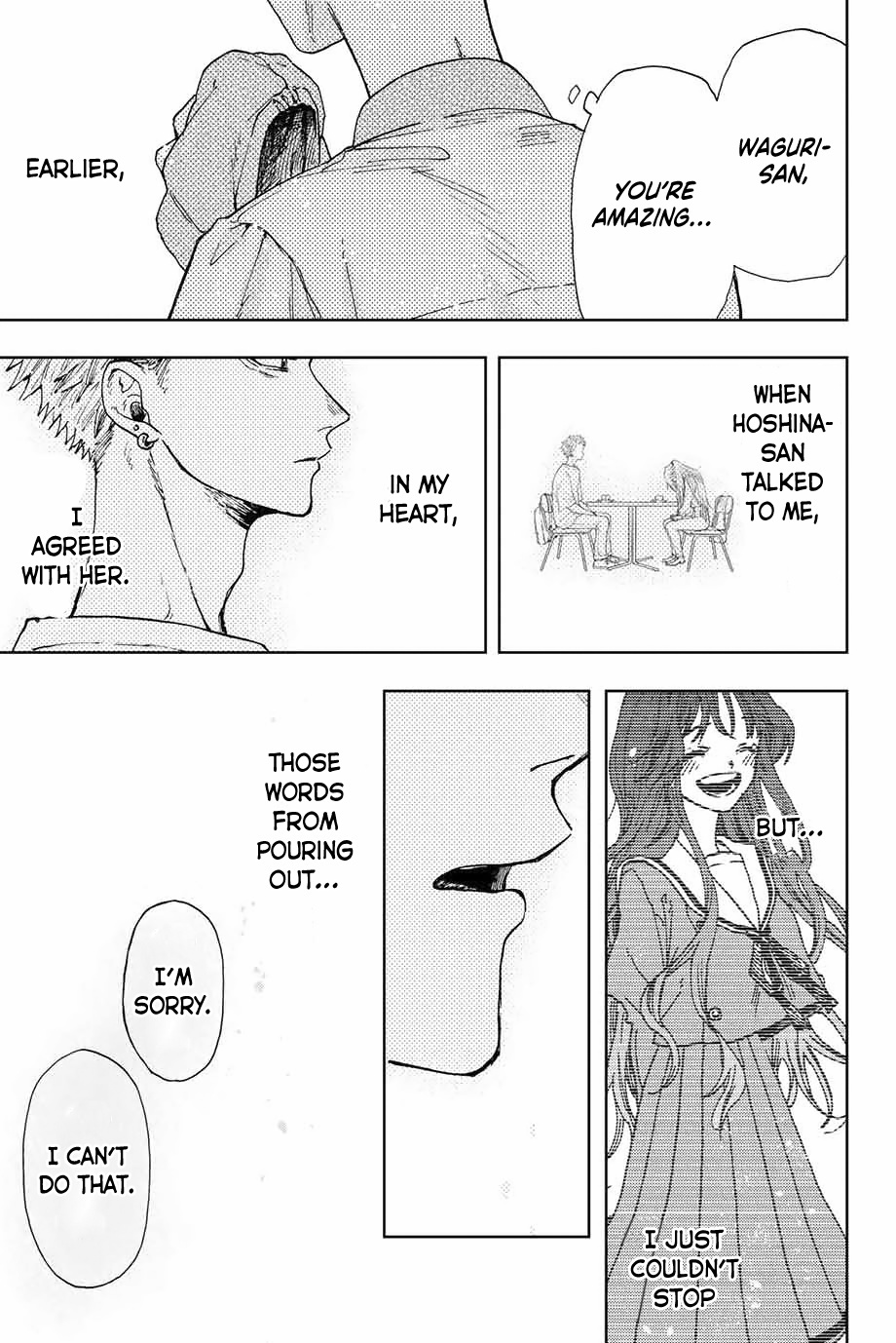 Kaoru Hana Wa Rin To Saku - Vol.2 Chapter 9: Because Of Waguri-San