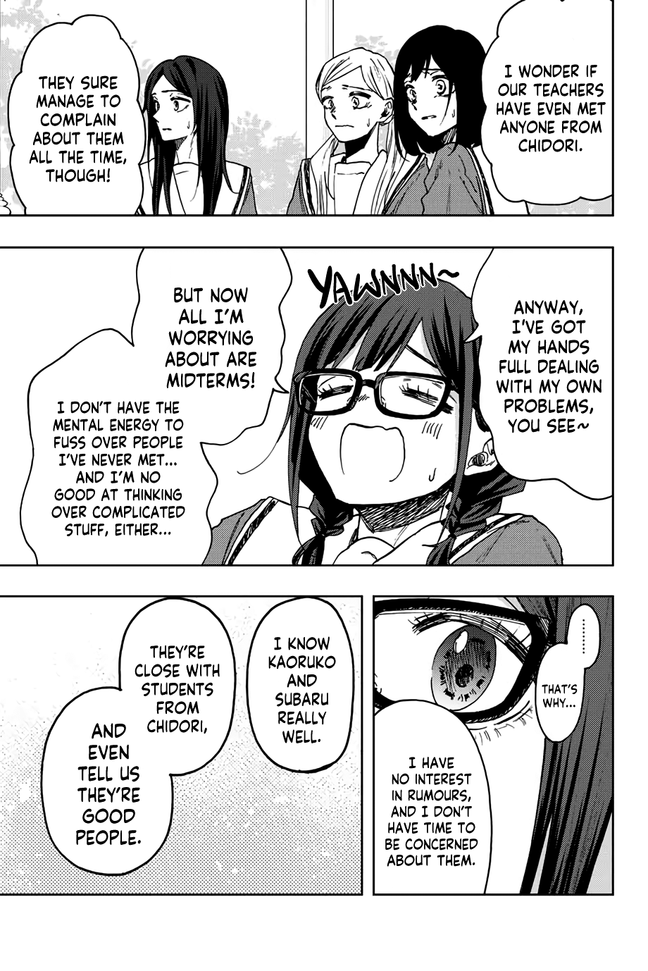 Kaoru Hana Wa Rin To Saku - Chapter 61: Imagination And Reality