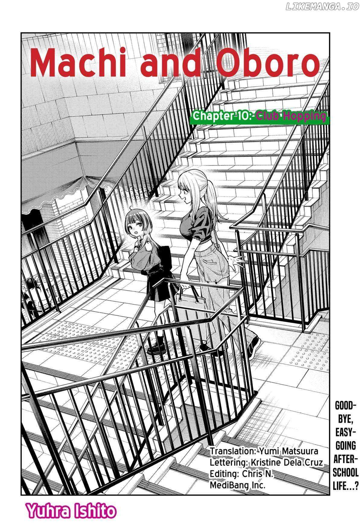 Machi And Oboro - Chapter 10