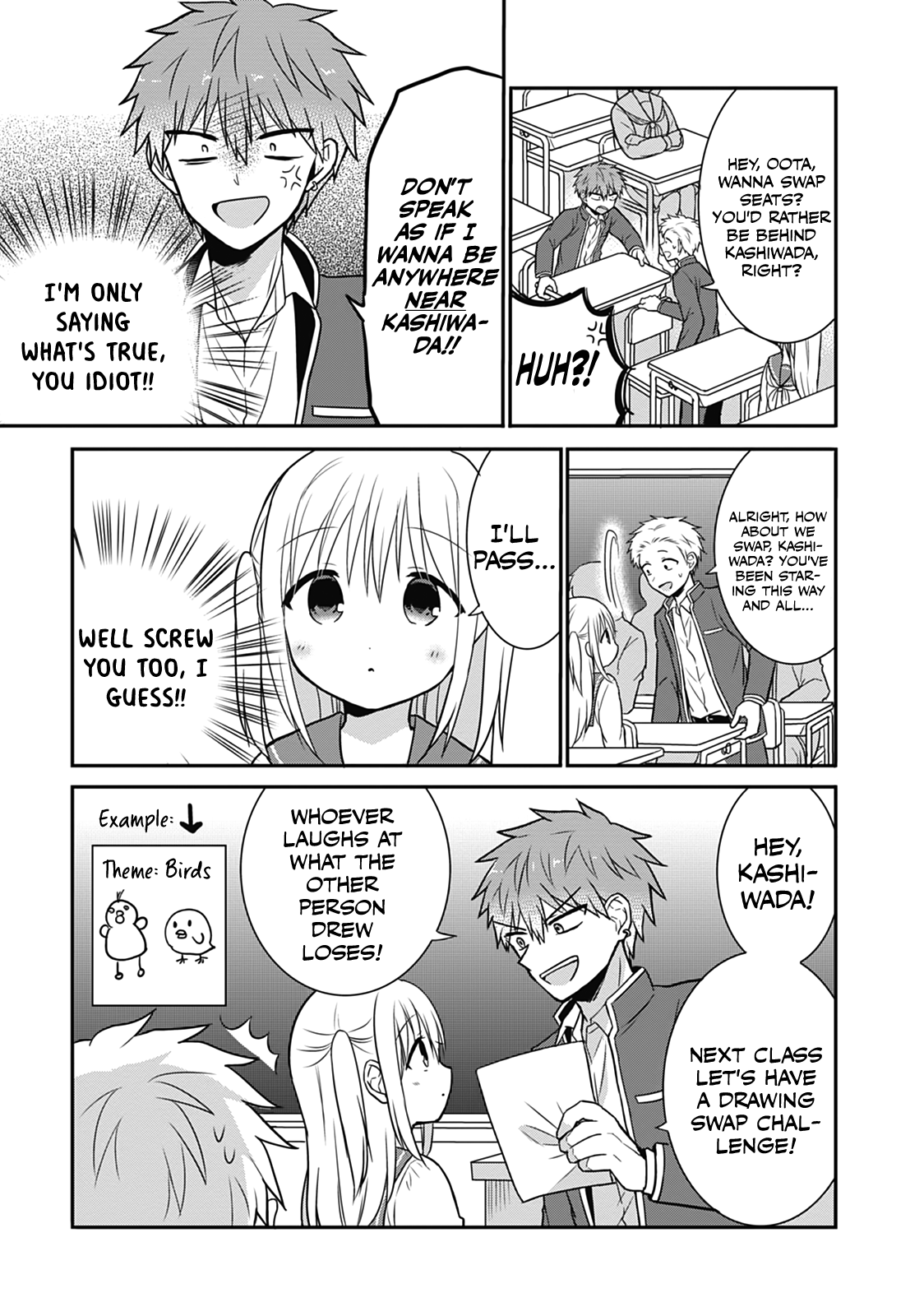 Expressionless Kashiwada-San And Emotional Oota-Kun - Vol.2 Chapter 18: Tadokoro-Kun's Despair