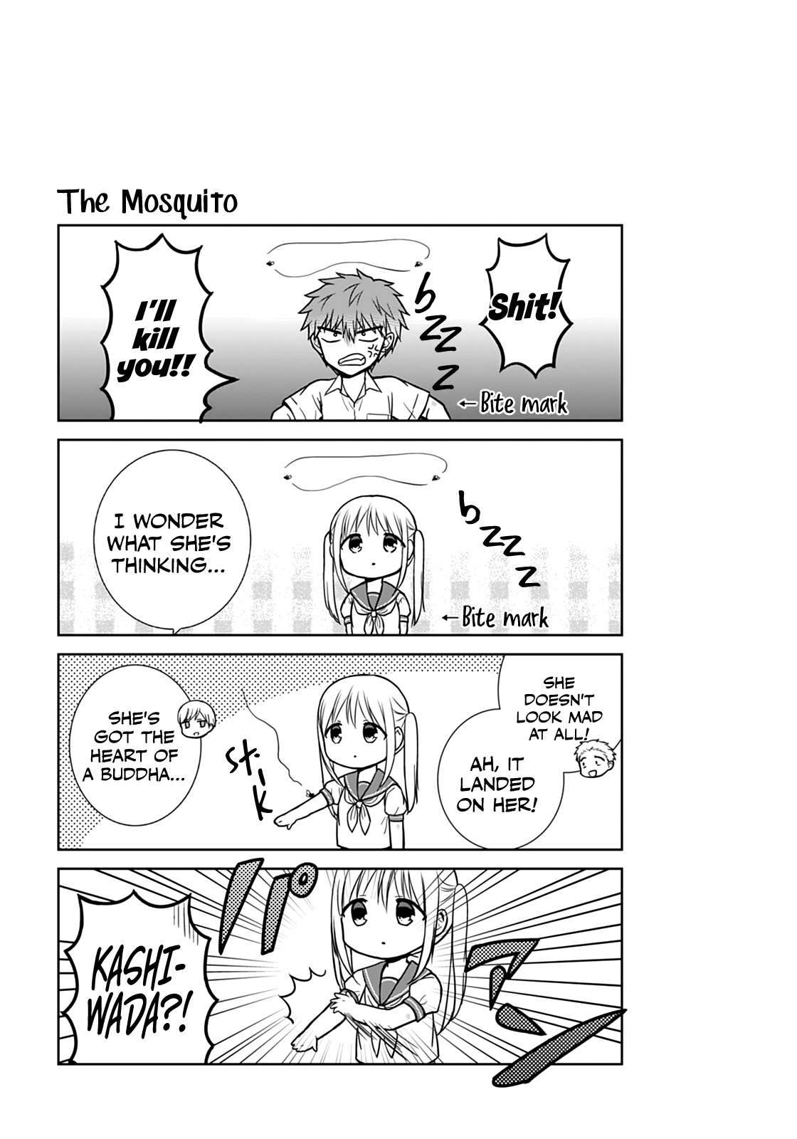 Expressionless Kashiwada-San And Emotional Oota-Kun - Vol.3 Chapter 36: Kashiwada-San And Oota-Kun Catch Bugs