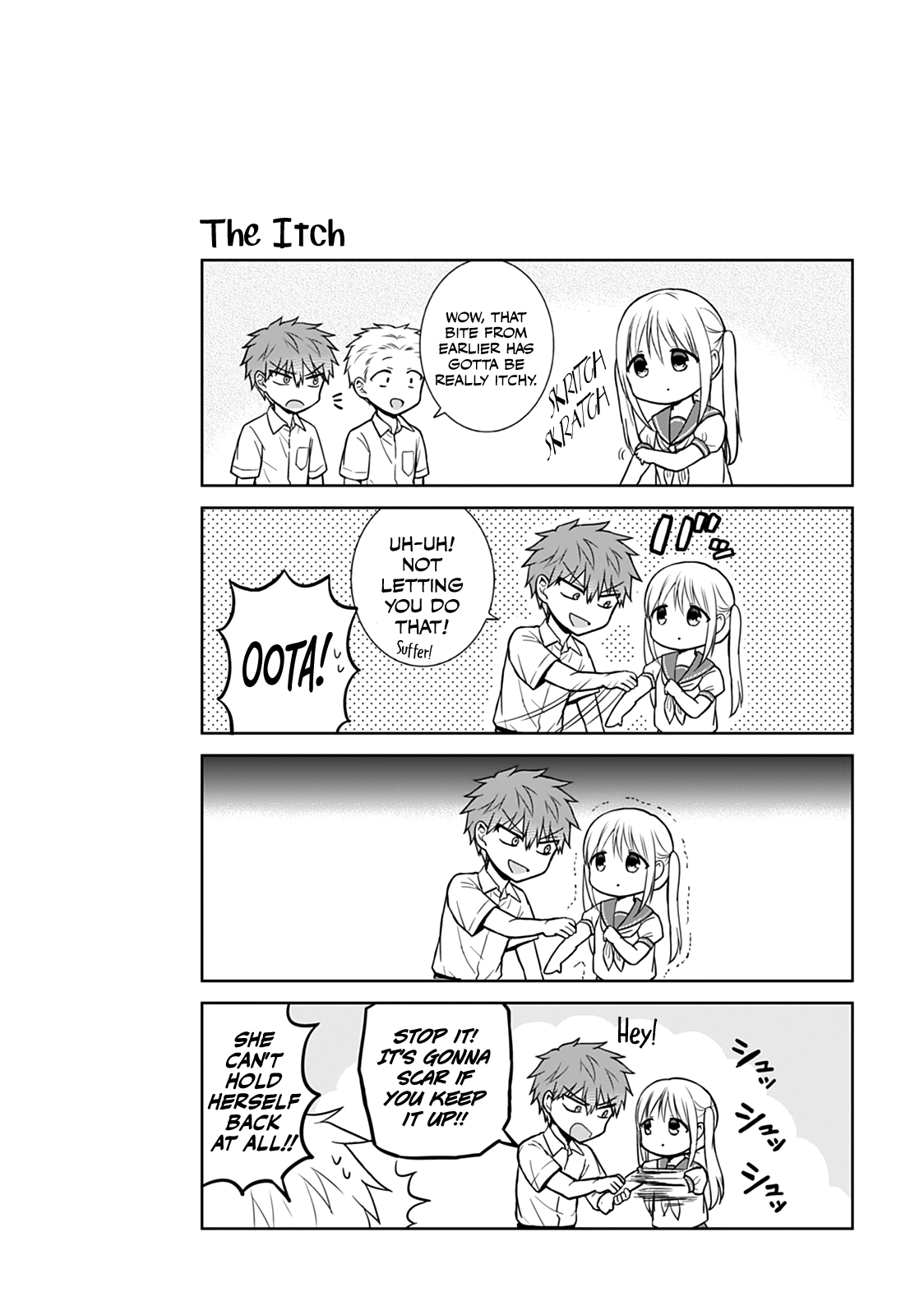 Expressionless Kashiwada-San And Emotional Oota-Kun - Vol.3 Chapter 36: Kashiwada-San And Oota-Kun Catch Bugs