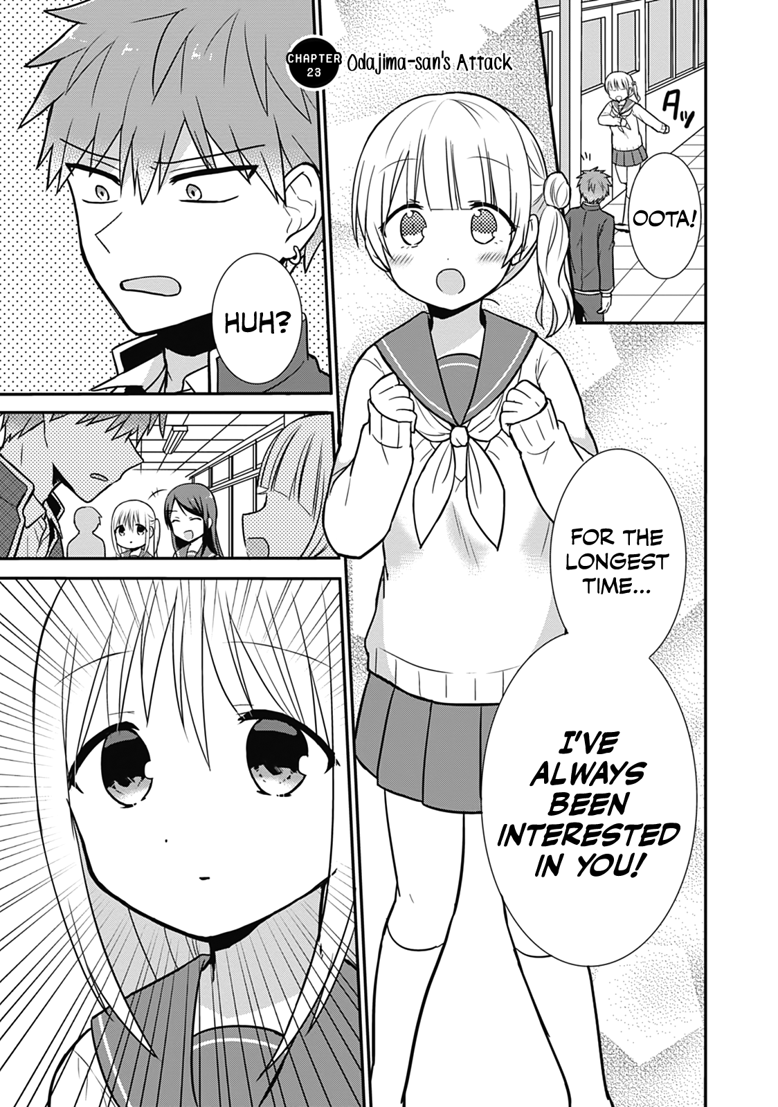 Expressionless Kashiwada-San And Emotional Oota-Kun - Vol.2 Chapter 23: Odajima's Attack