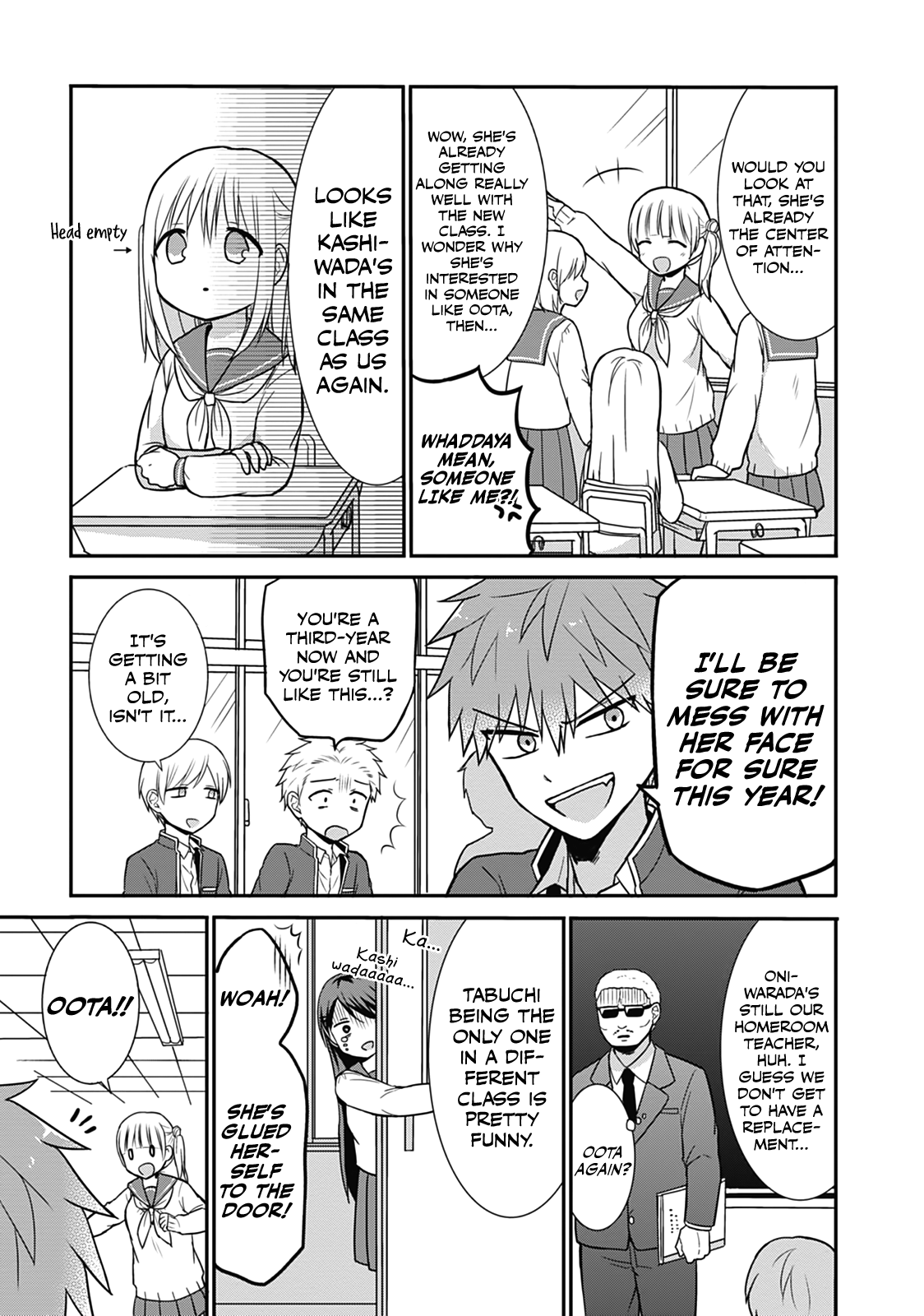 Expressionless Kashiwada-San And Emotional Oota-Kun - Vol.2 Chapter 23: Odajima's Attack