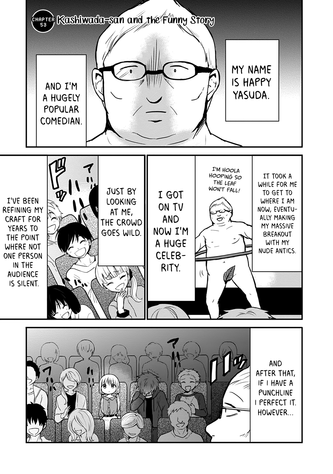 Expressionless Kashiwada-San And Emotional Oota-Kun - Vol.5 Chapter 53: Kashiwada-San And The Funny Story