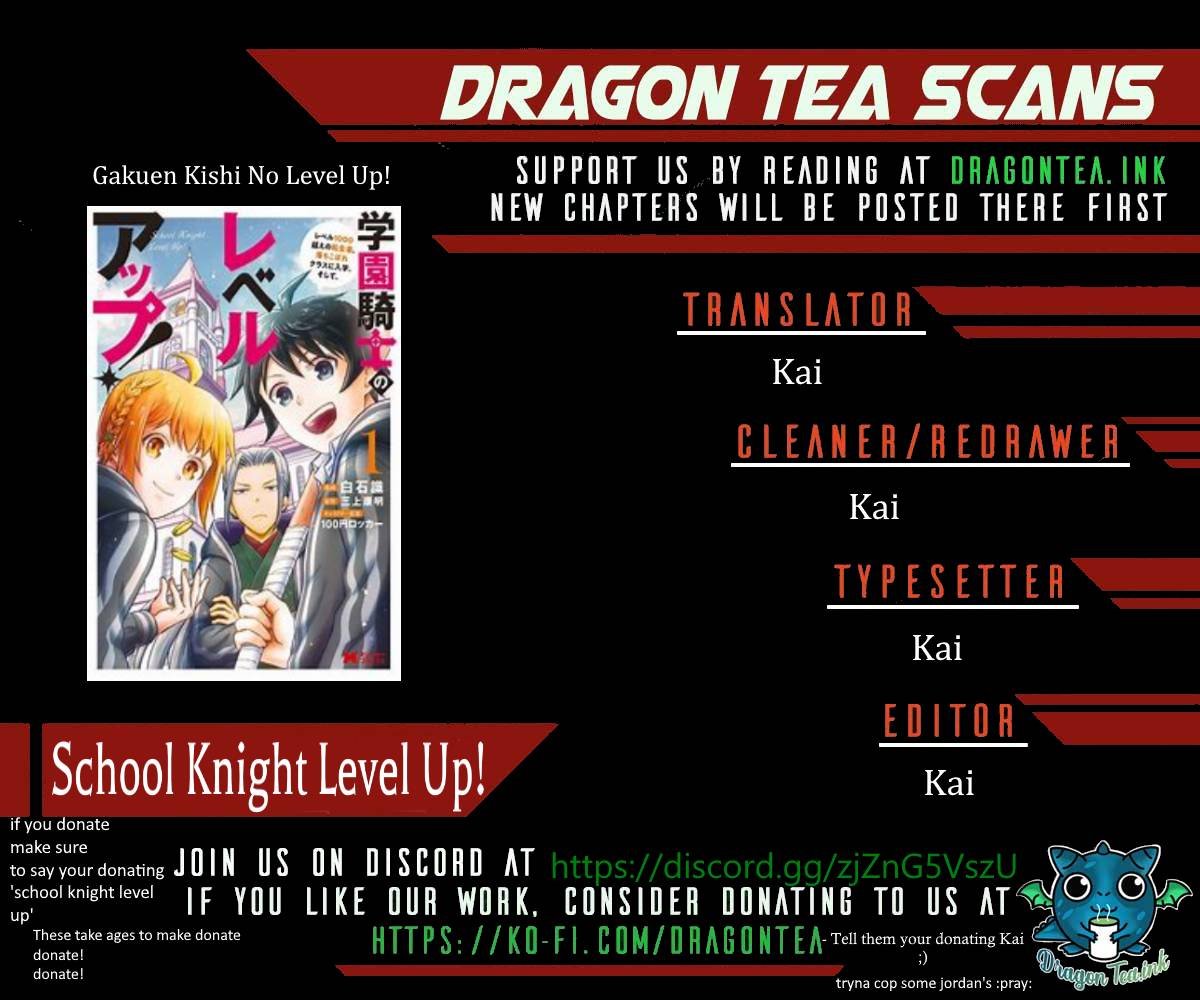 Gakuen Kishi No Level Up! - Chapter 12.2