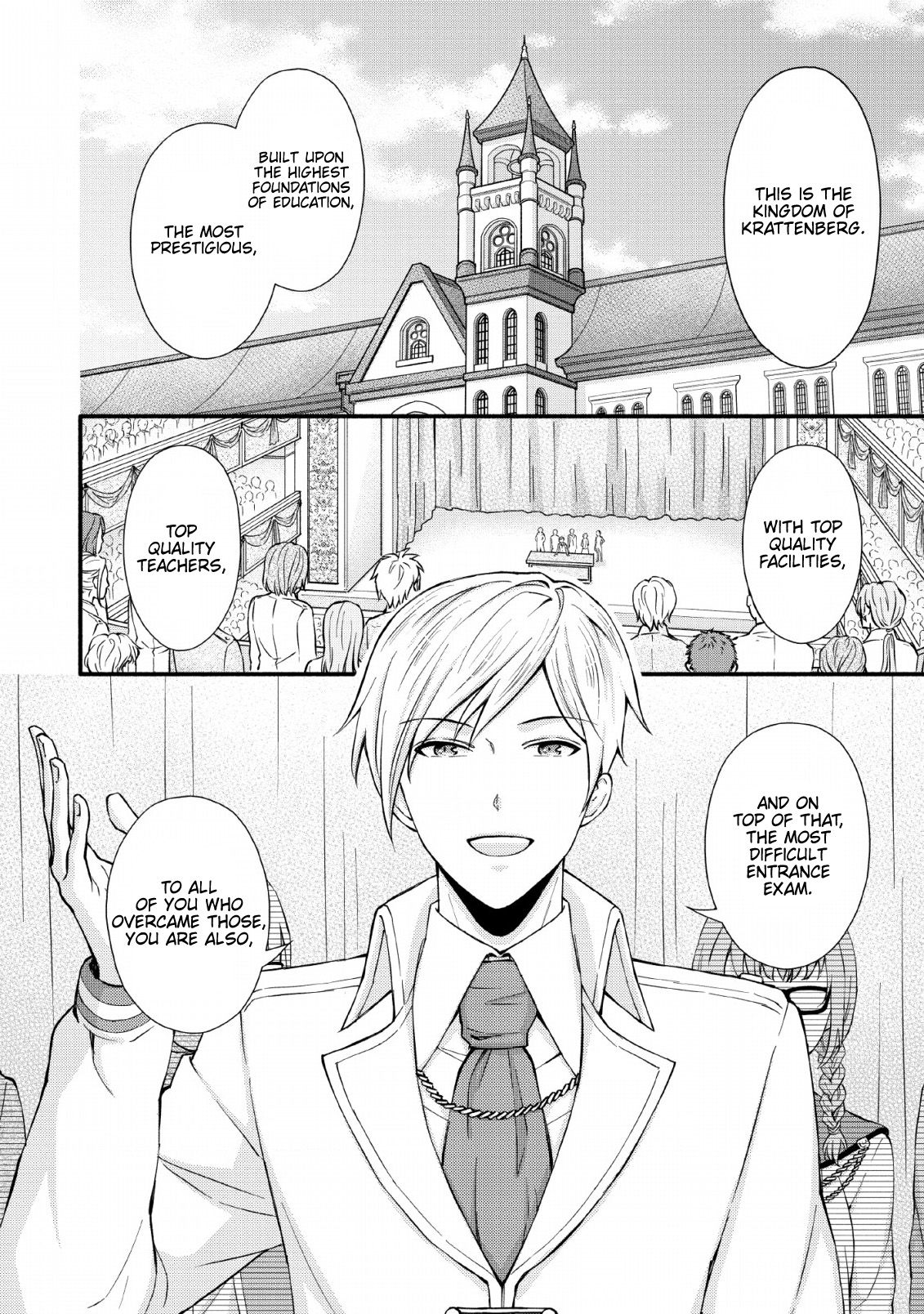 Gakuen Kishi No Level Up! - Chapter 1