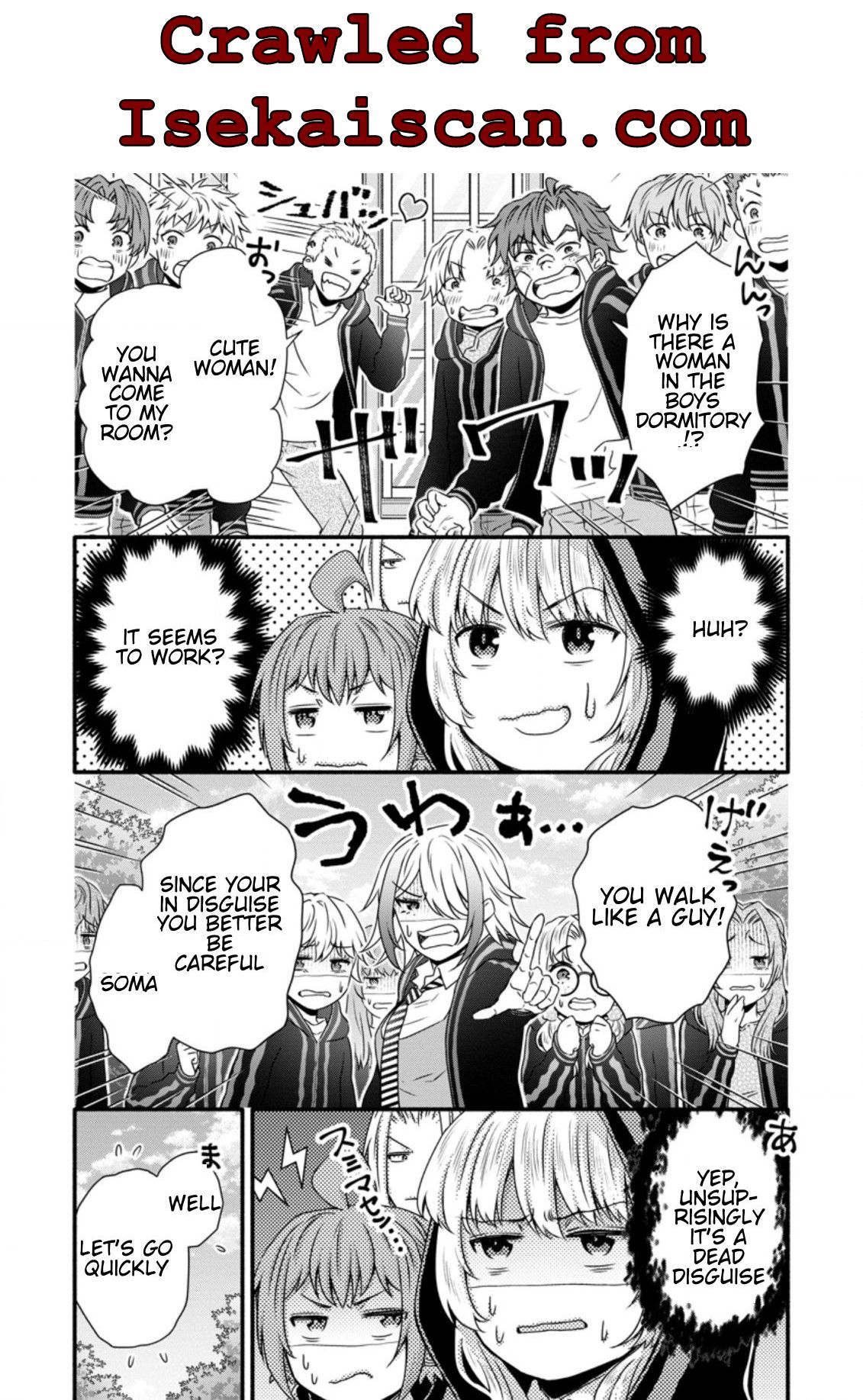 Gakuen Kishi No Level Up! - Chapter 14.1