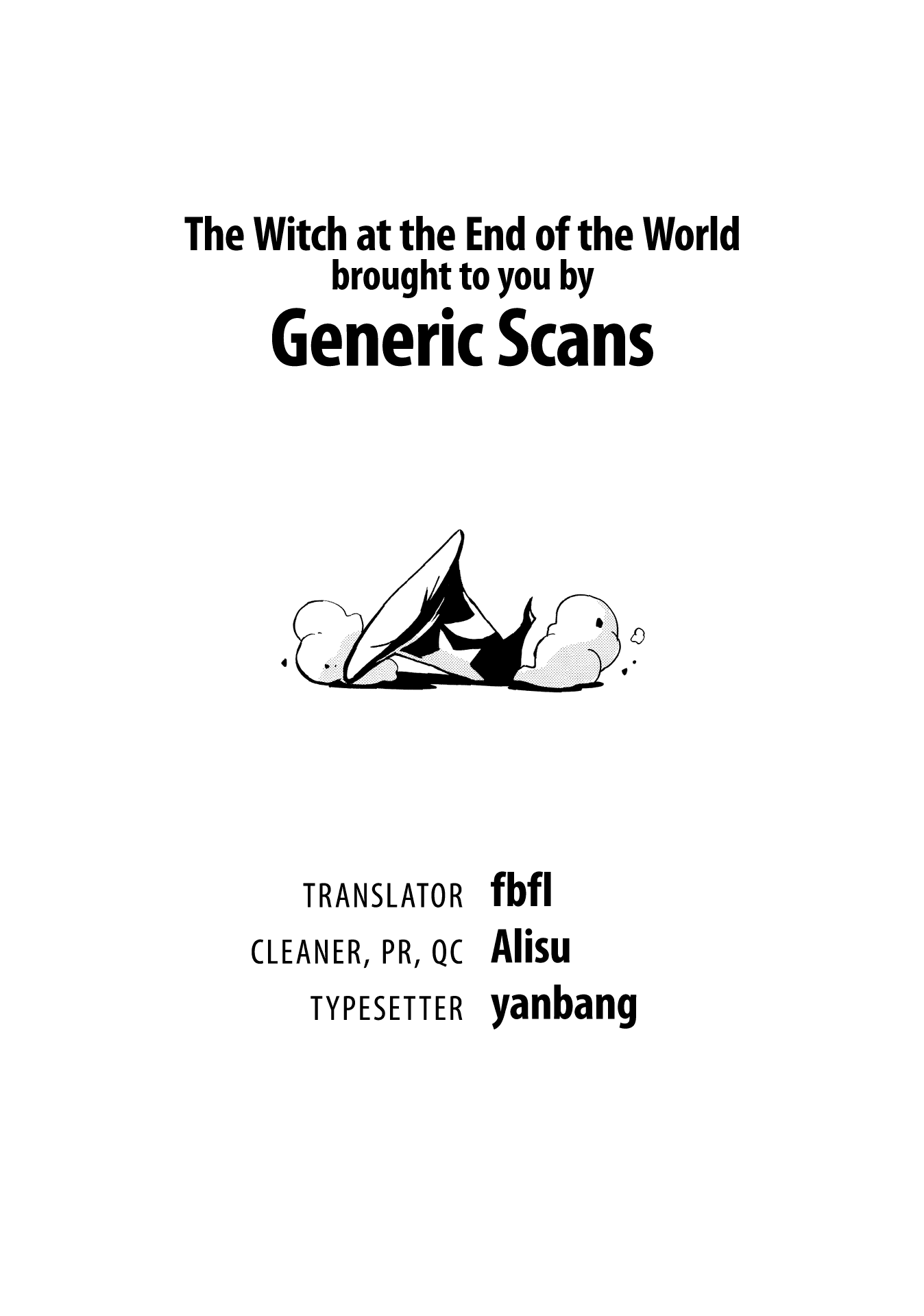 The Witch At The End Of The World - Chapter 1: The Magic Lord's Castle