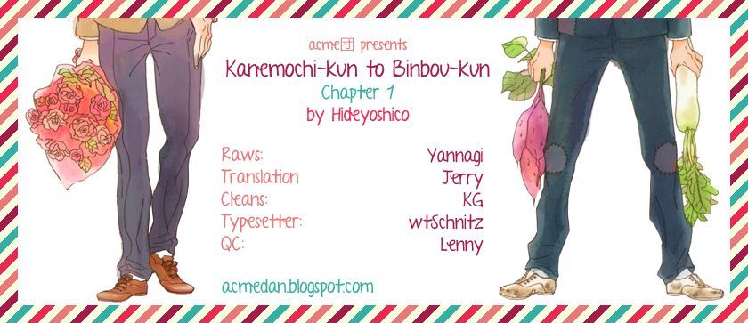 Kanemochi-Kun To Binbou-Kun - Vol.1 Chapter 1