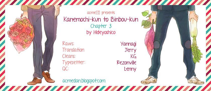 Kanemochi-Kun To Binbou-Kun - Vol.1 Chapter 3