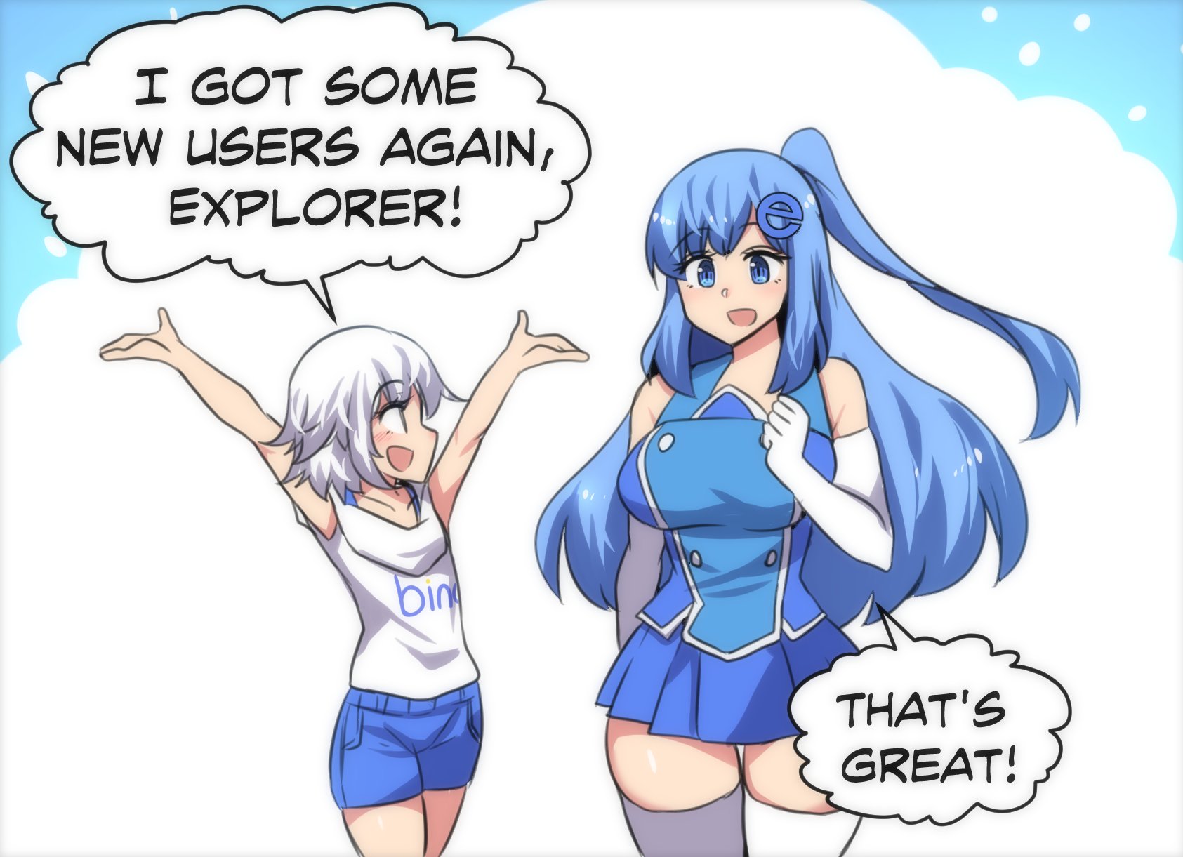 Internet Explorer - Chapter 55: Internet Explorer-Chan Meets Safari