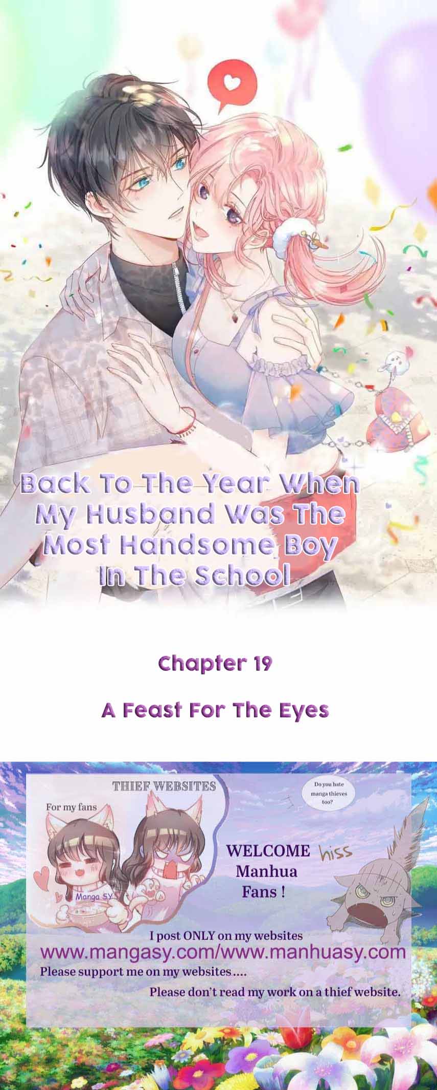 Back To The Year When My Husband Was The Most Handsome Boy In The School - Chapter 19