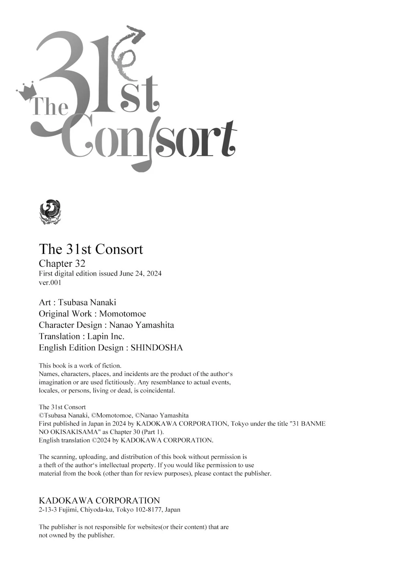 31St Consort - Chapter 32