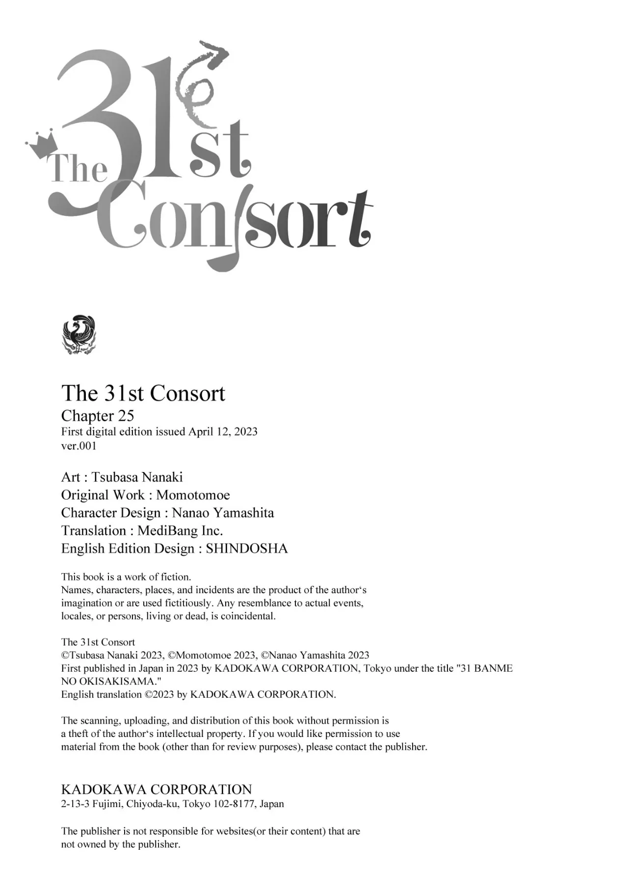 31St Consort - Chapter 25