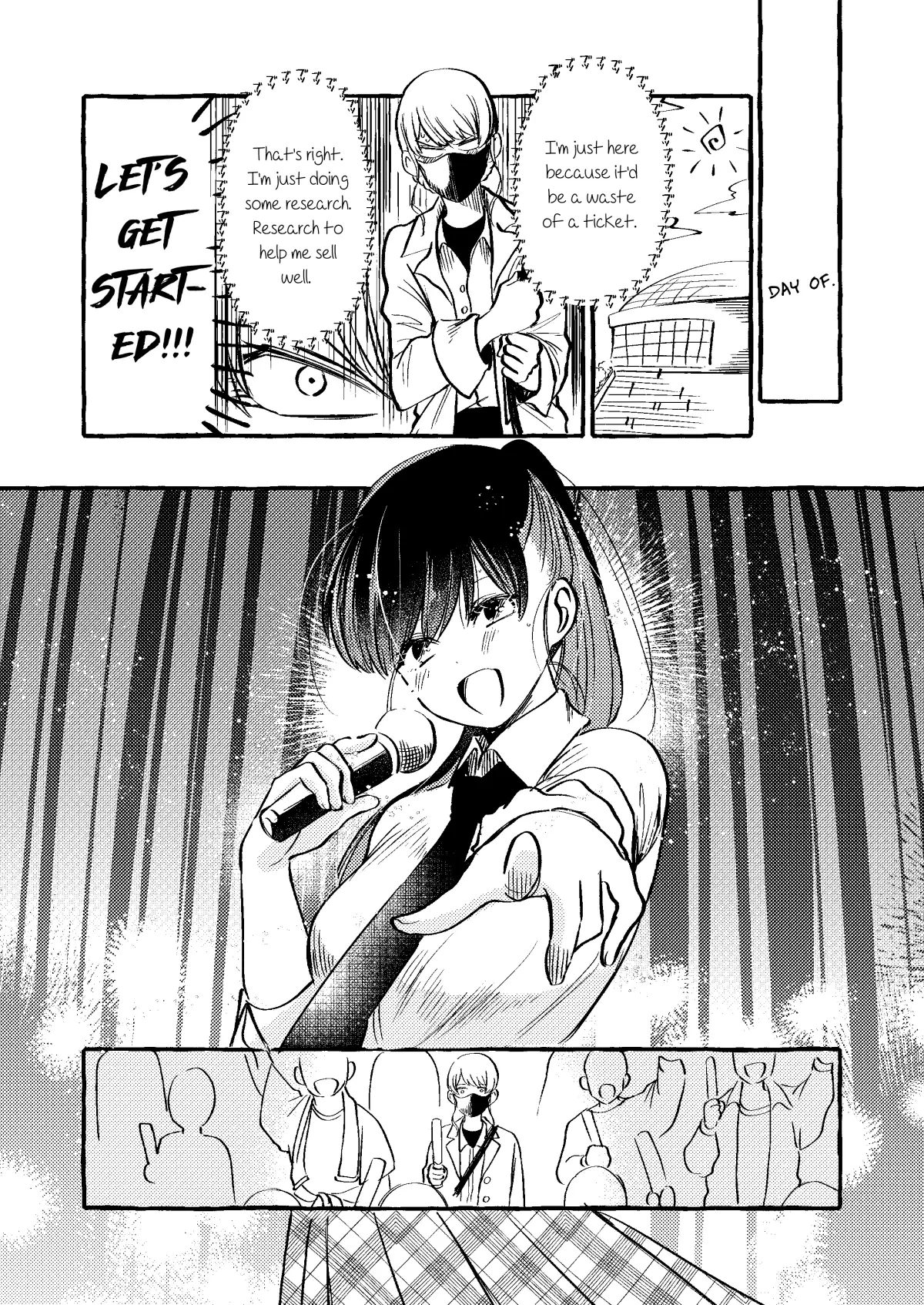 Oni Ure Idol Ga Kyou Mo Watashi Wo Oshitekuru (Pre-Serialization) - Chapter 6