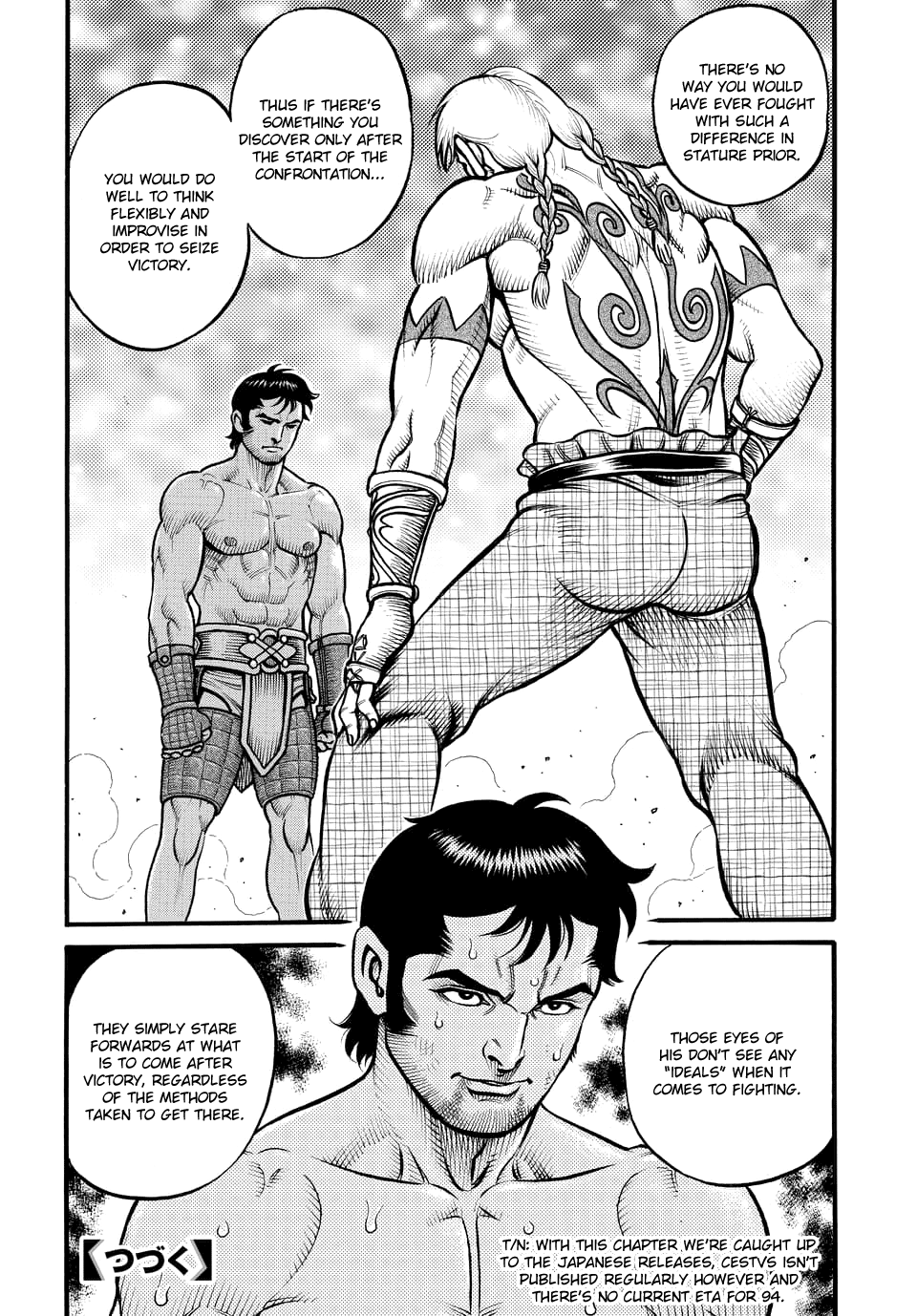 Kendo Shitouden Cestvs - Vol.10 Chapter 93: Felling A Great Tree