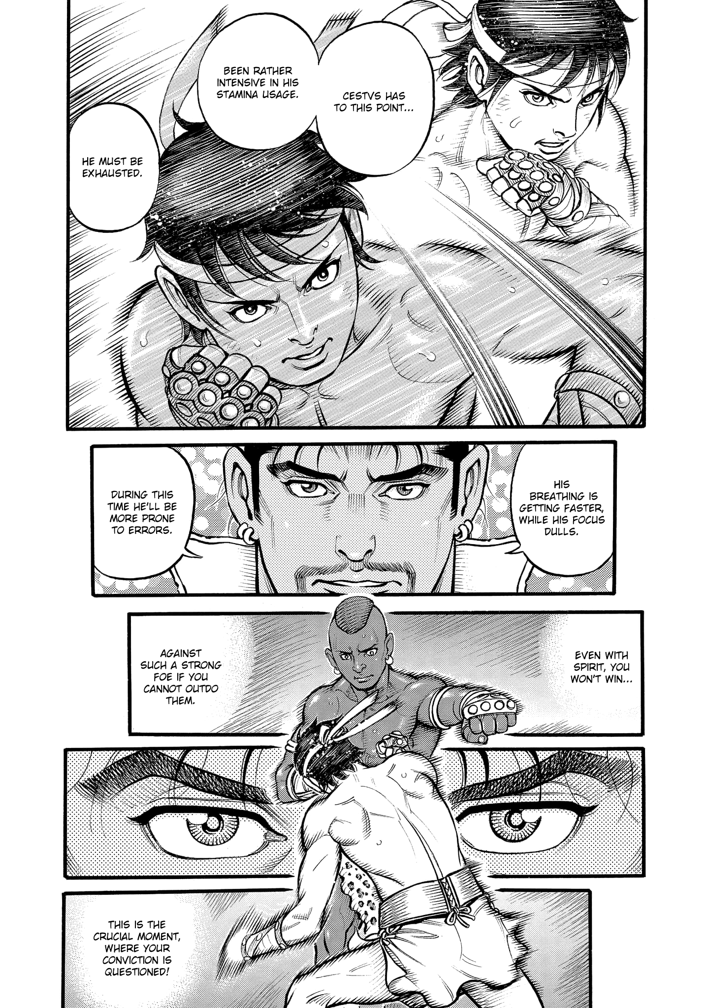 Kendo Shitouden Cestvs - Vol.7 Chapter 69: A Wicked Moment