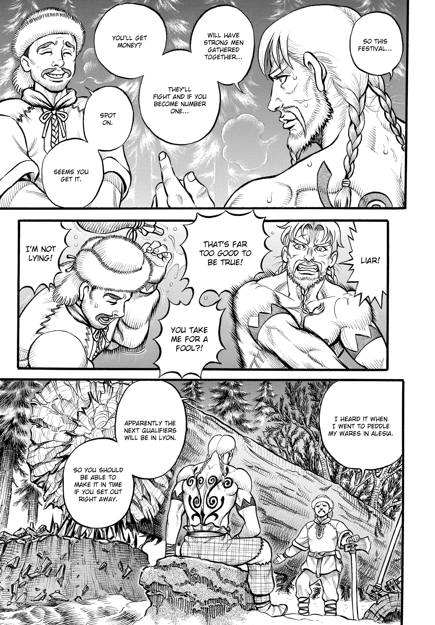 Kendo Shitouden Cestvs - Vol.9 Chapter 87: The Northernmost Beach