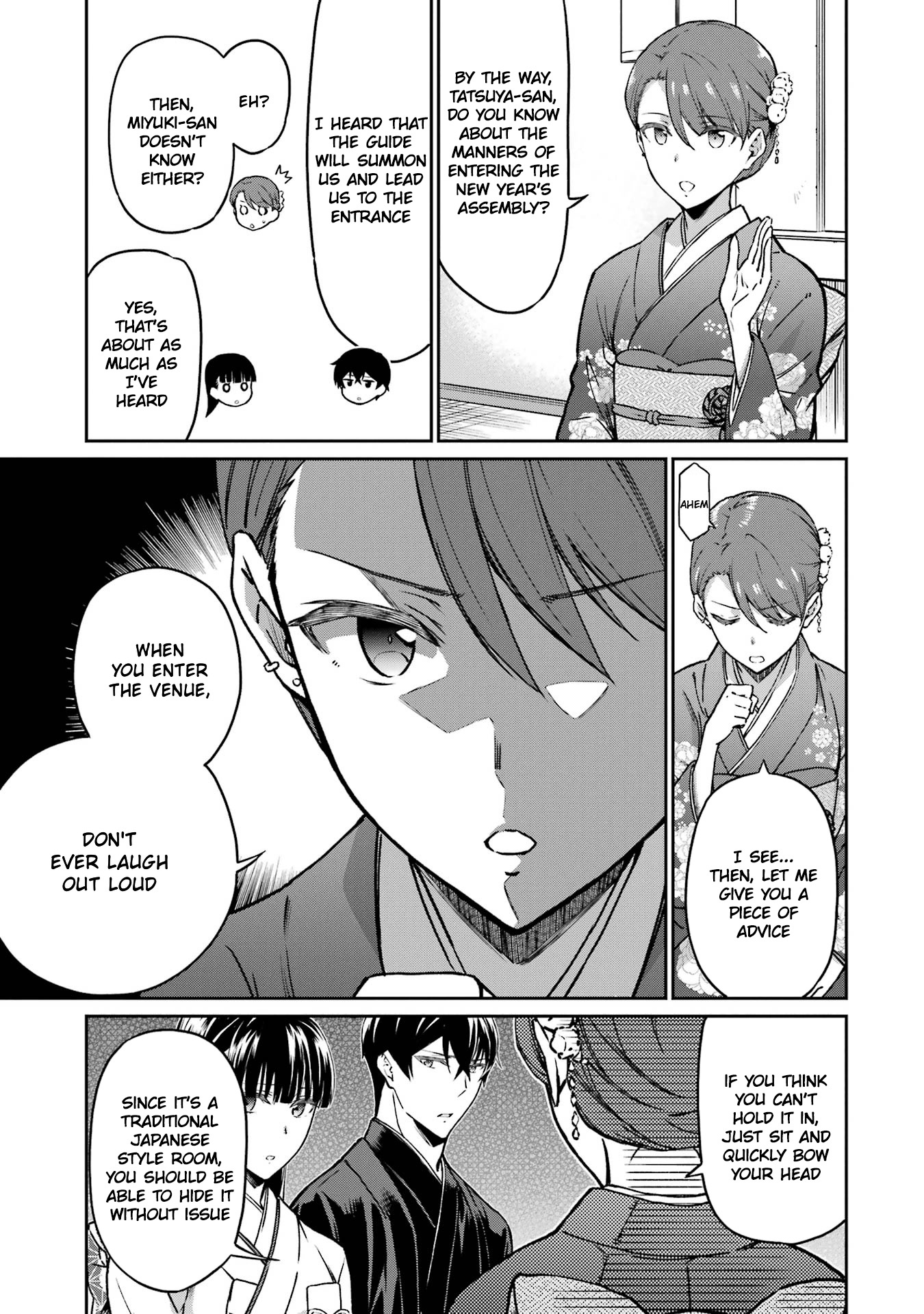 Mahouka Koukou No Rettousei - Yotsuba Keishou-Hen - Vol.3 Chapter 25: Announcement