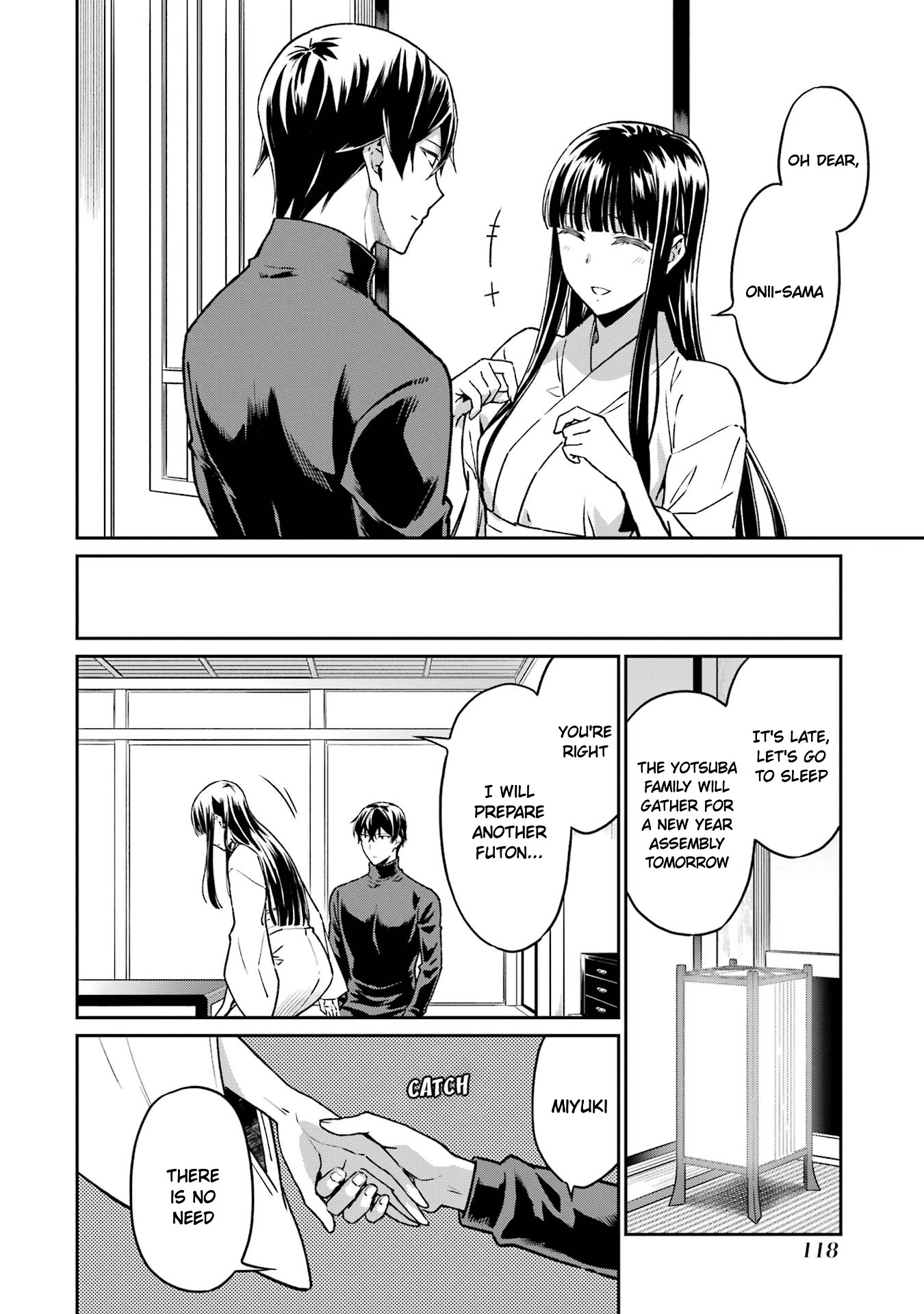 Mahouka Koukou No Rettousei - Yotsuba Keishou-Hen - Vol.3 Chapter 24: Love (2)