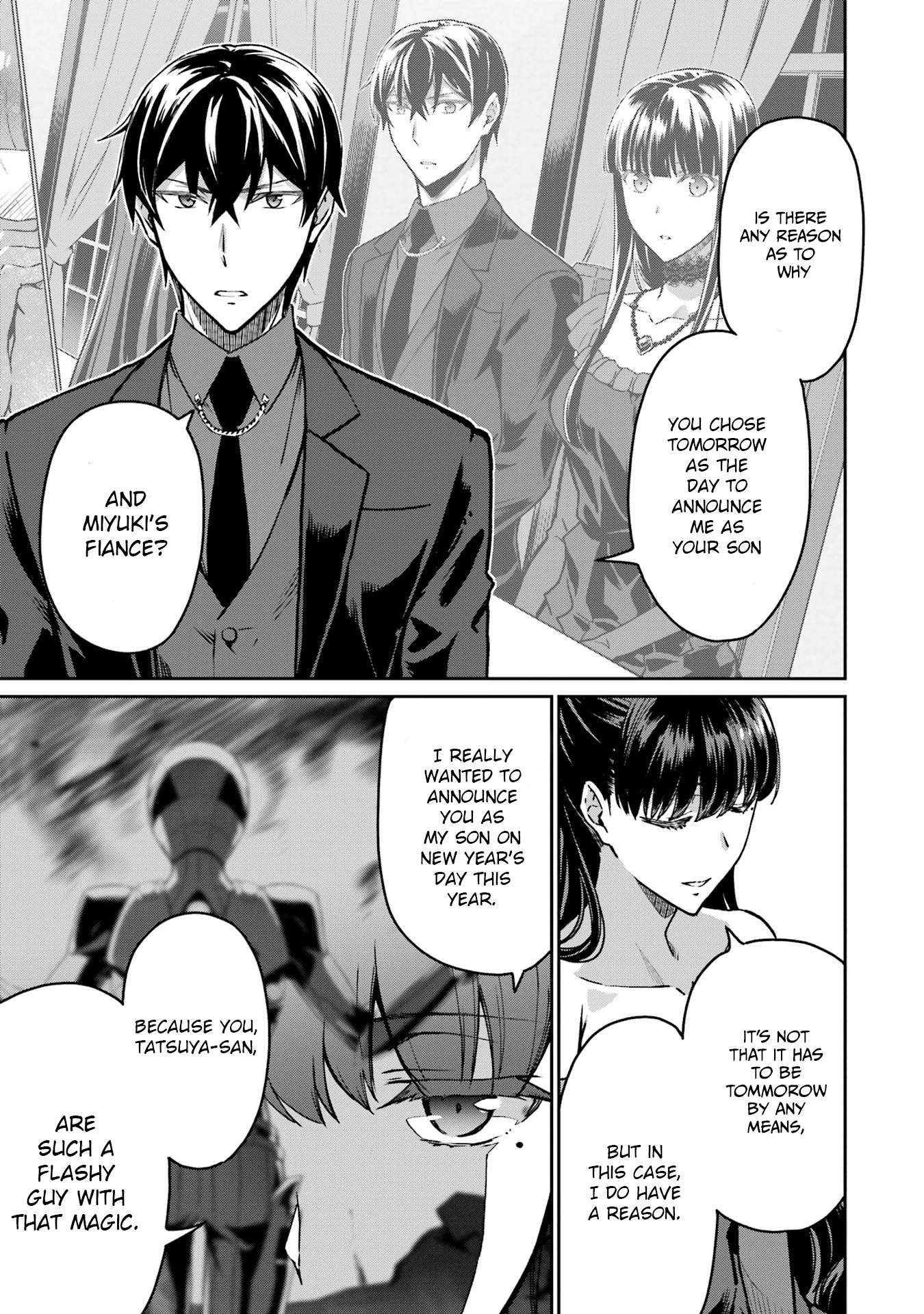 Mahouka Koukou No Rettousei - Yotsuba Keishou-Hen - Vol.3 Chapter 21: The Reason